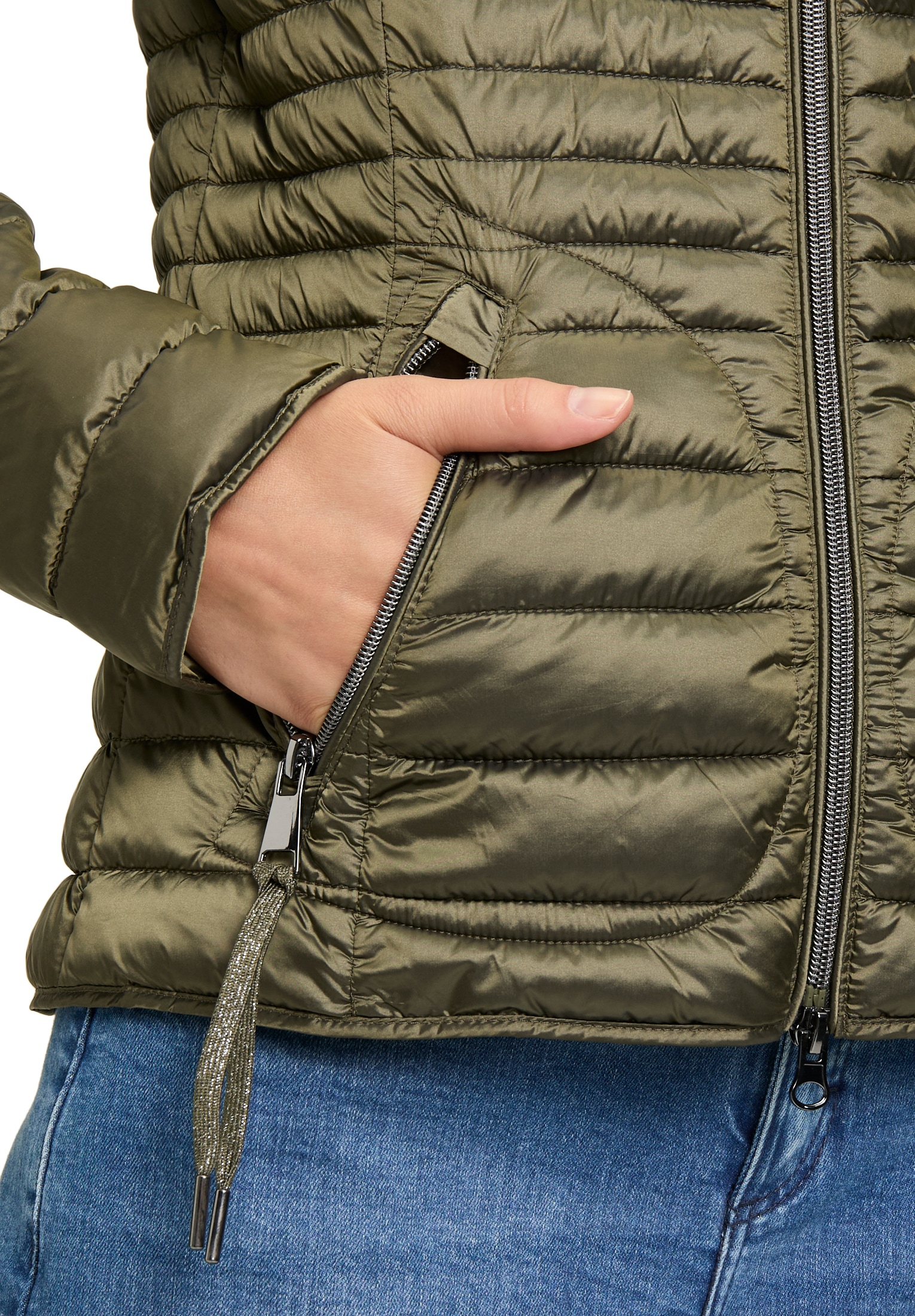 Cartoon Steppjacke »Cartoon Damen Steppjacke mit abnehmbarer Kapuze«, mit Kapuze