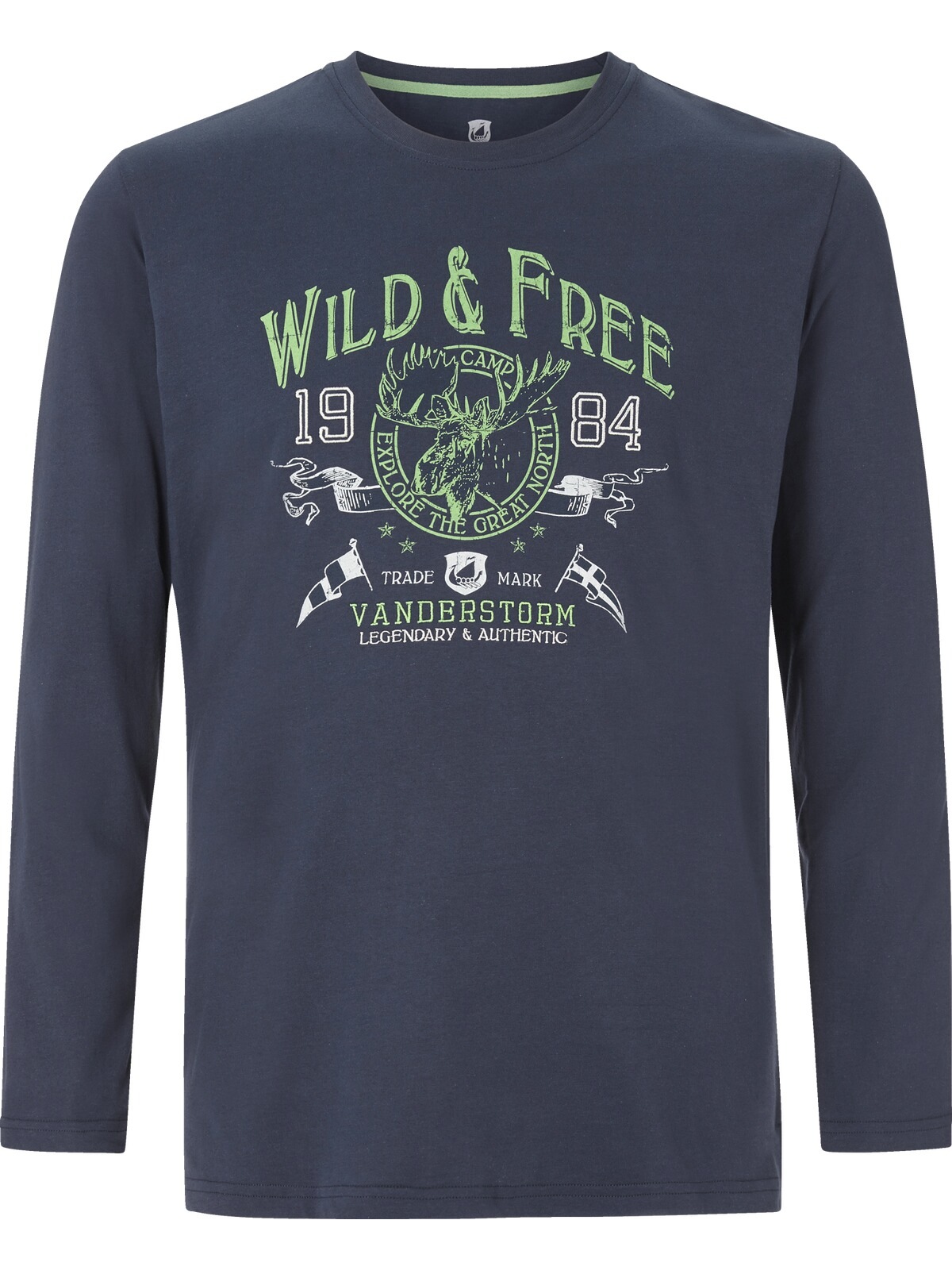 Jan Vanderstorm Langarm-Poloshirt "Langarmshirt STAAF" günstig online kaufen