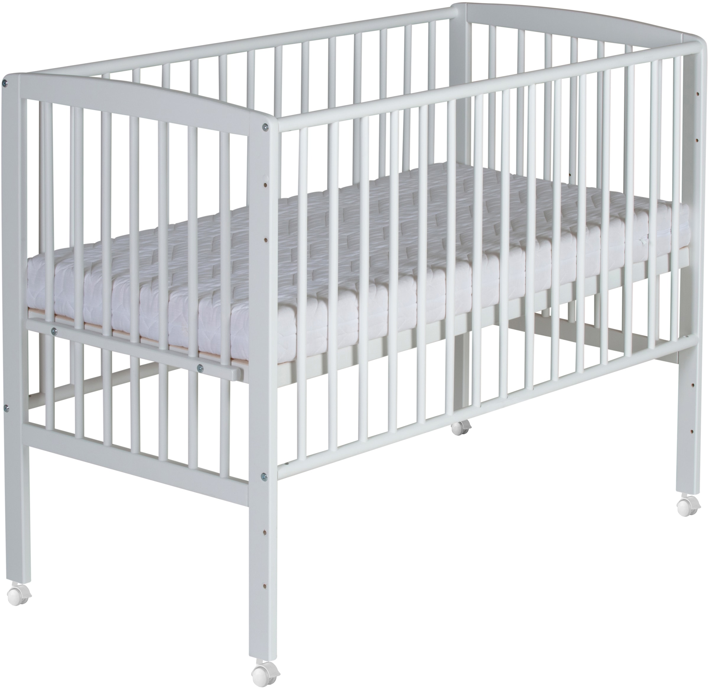 Babybett »Beistellbett Micky plus«, stufenlos höhenverstellbar von 34-62 cm