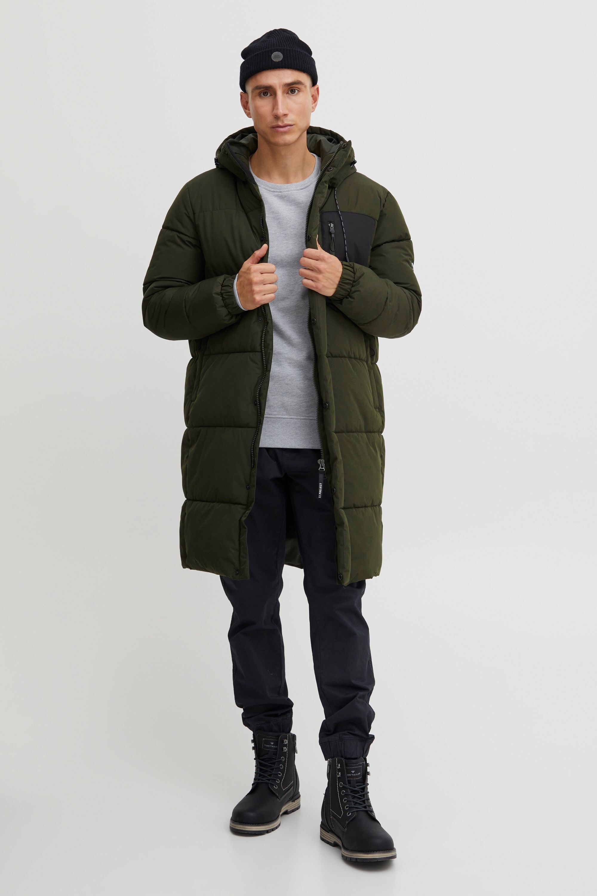 Winterjacke 11 PROJECT "Winterjacke PRCalton", Herren, Gr. L, grün (rosin), Obermaterial: 100% Polyester PES., Jacken Winterjacke 2