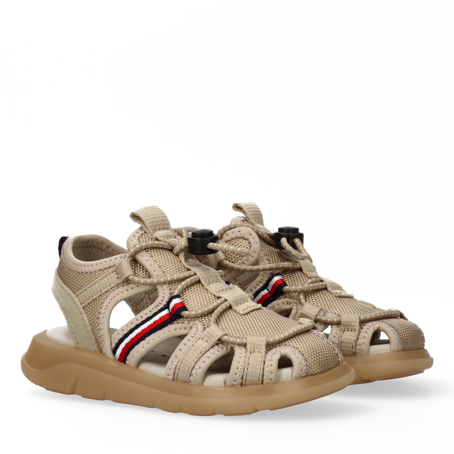 Tommy Hilfiger Sandale Trekking Schuh, Sommerschuh mit praktischem Schnellverschluss