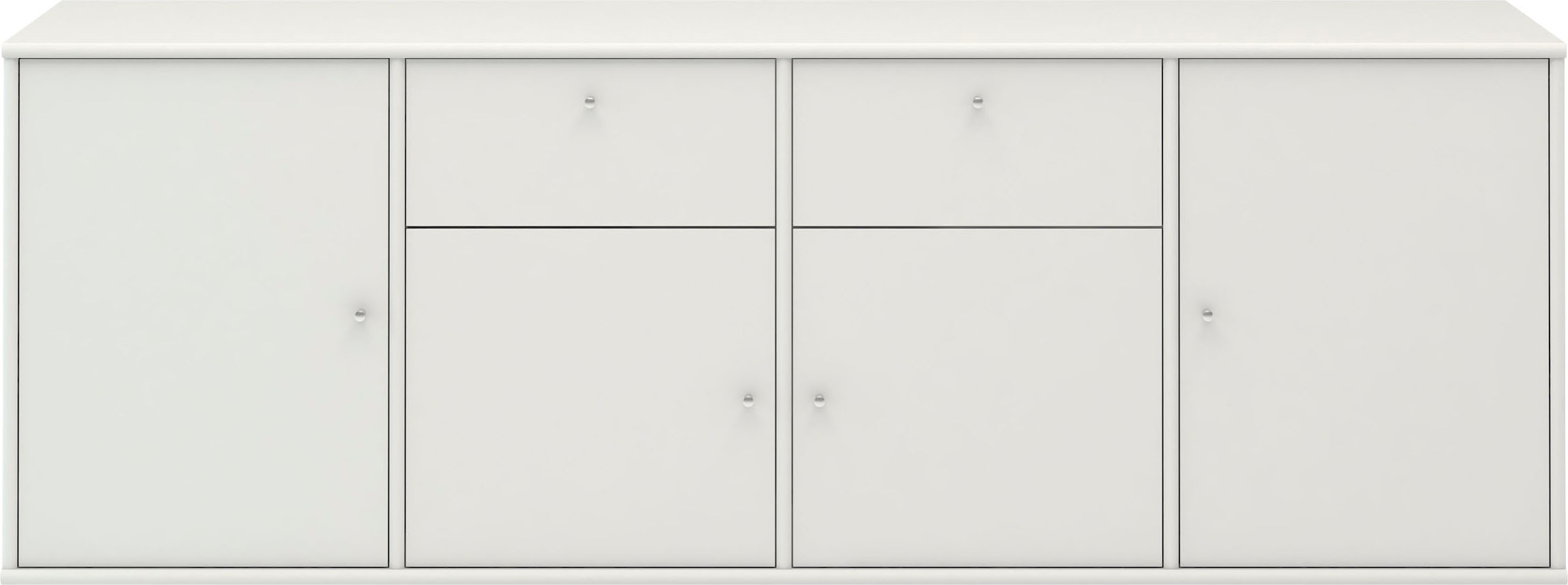 Hammel Furniture Sideboard »Mistral, Hochwertig Schrank, hängend/stehend montierbar«, mit Türen und Schubladen, B: 177 cm, anpassungsbar Designmöbel