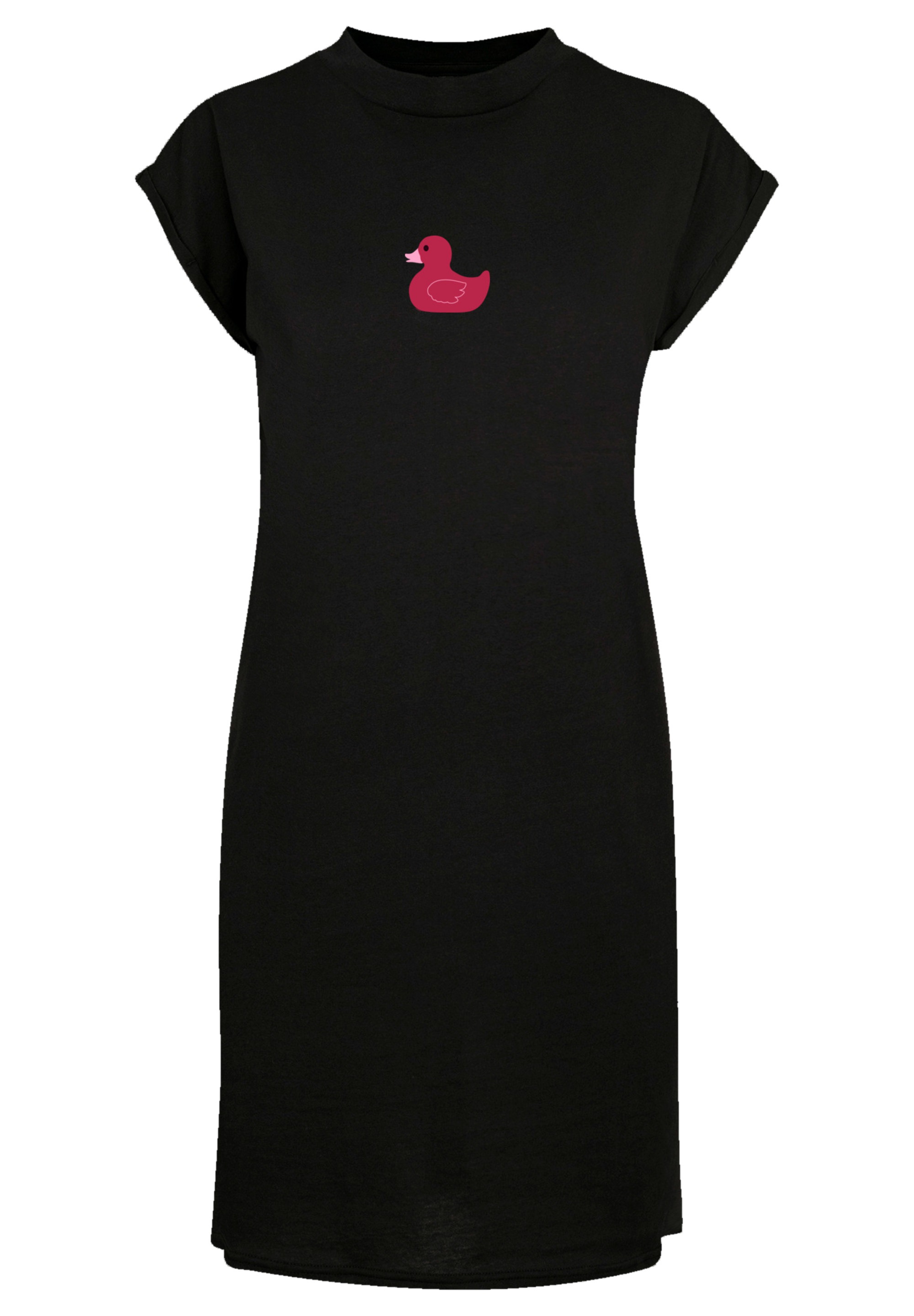 F4NT4STIC Shirtkleid "Magenta Ente" Ohne Taschen Print günstig online kaufen