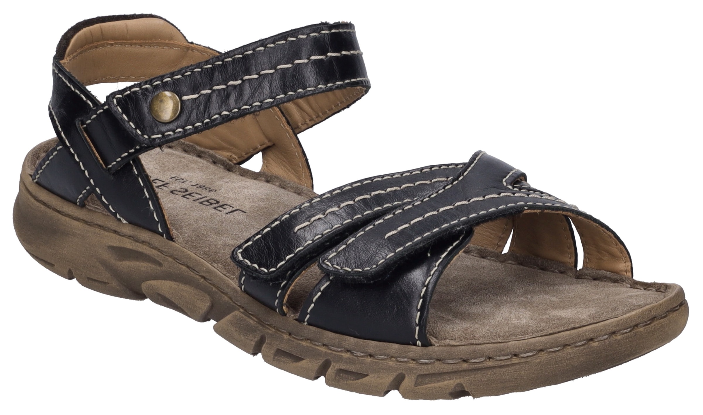 Josef Seibel Sandale "Brenda 06", Sommerschuh, Sandalette, Plateauabsatz, mit Klettverschluss