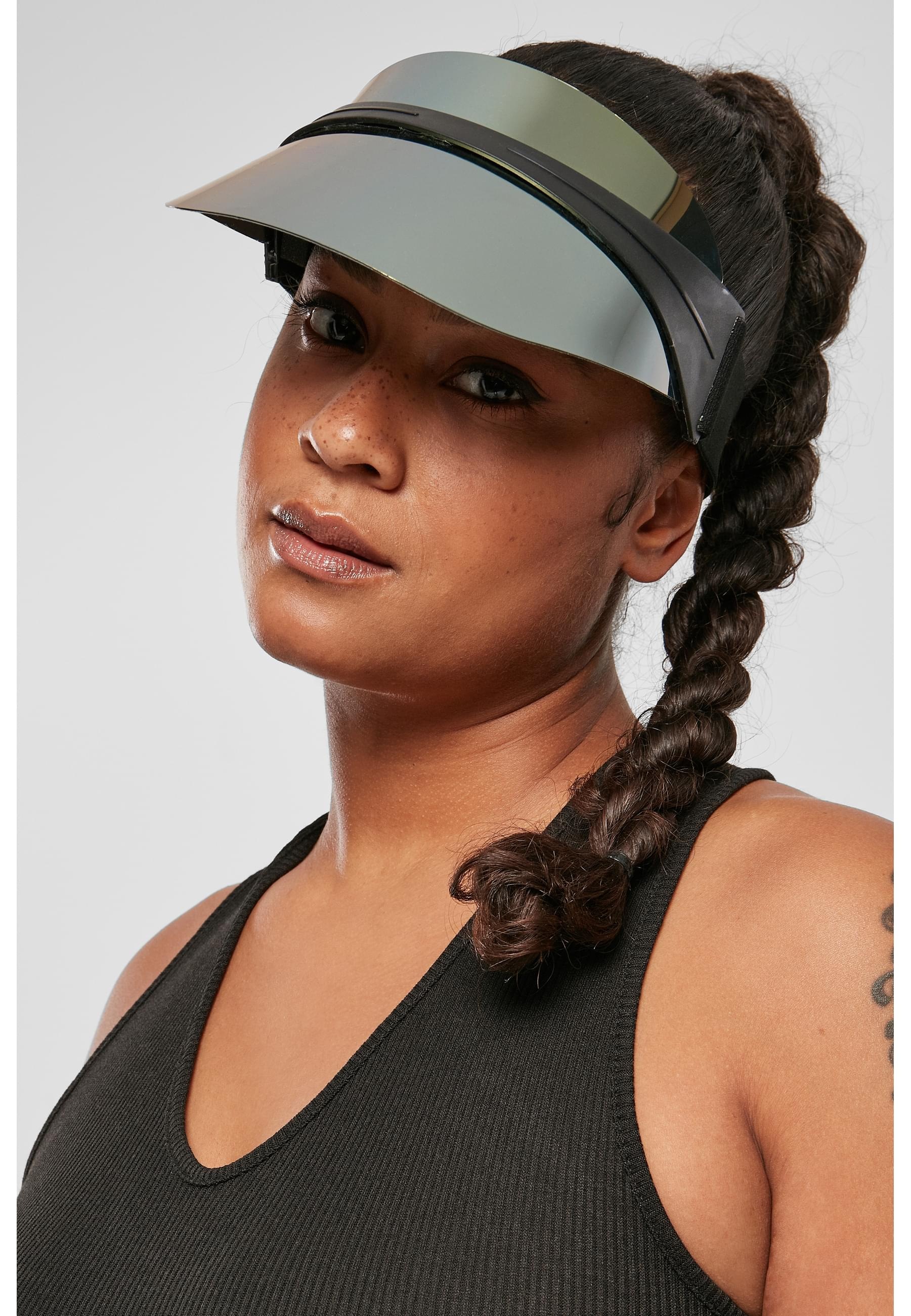 URBAN CLASSICS Schmuckset »Urban Classics Unisex Cool Plastic Visor«, (1 tlg.)