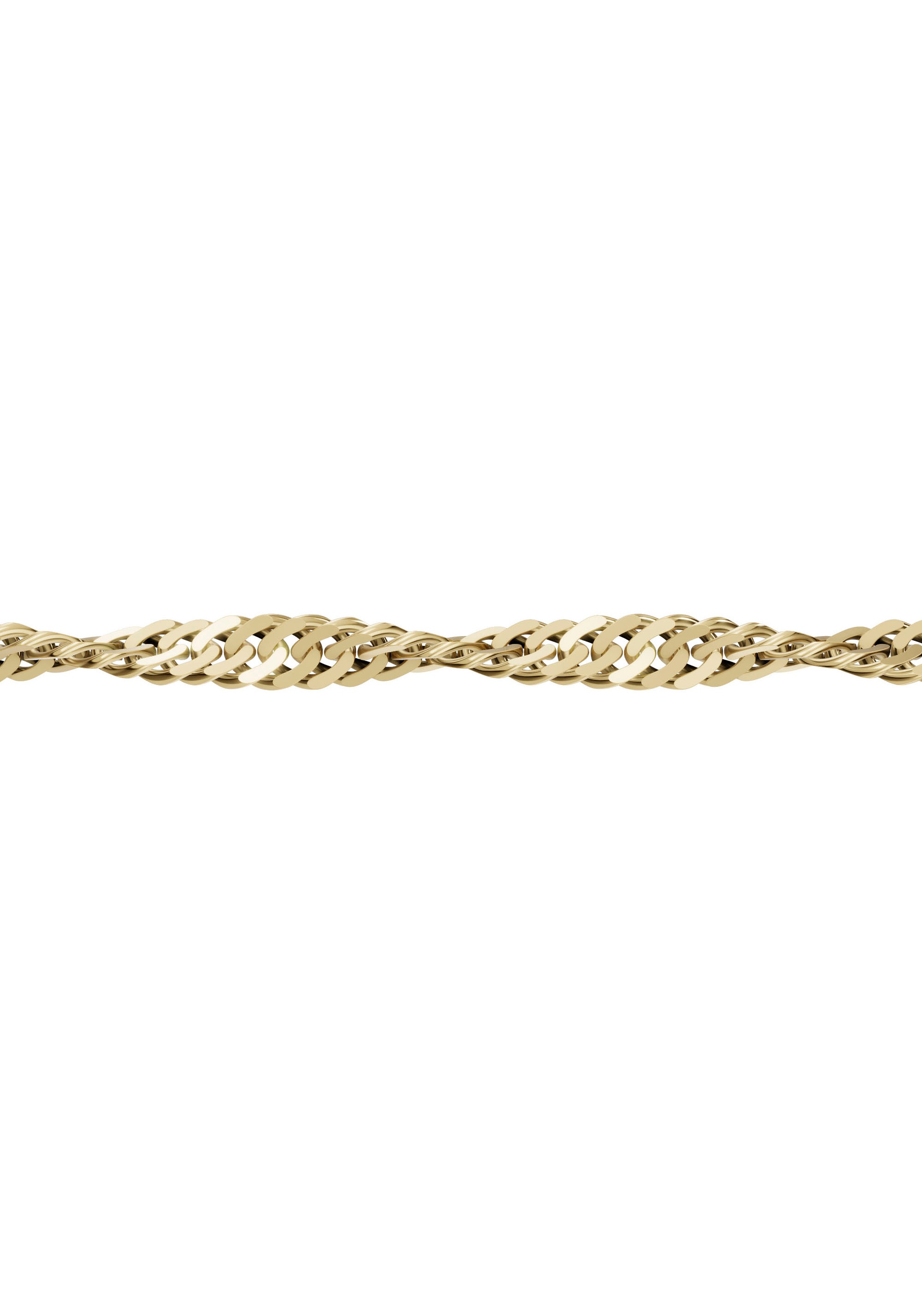 Firetti Fußkette »Schmuck Geschenk Silber 925 Körperschmuck Gold o. Rosè Singapurkette«, Made in Germany