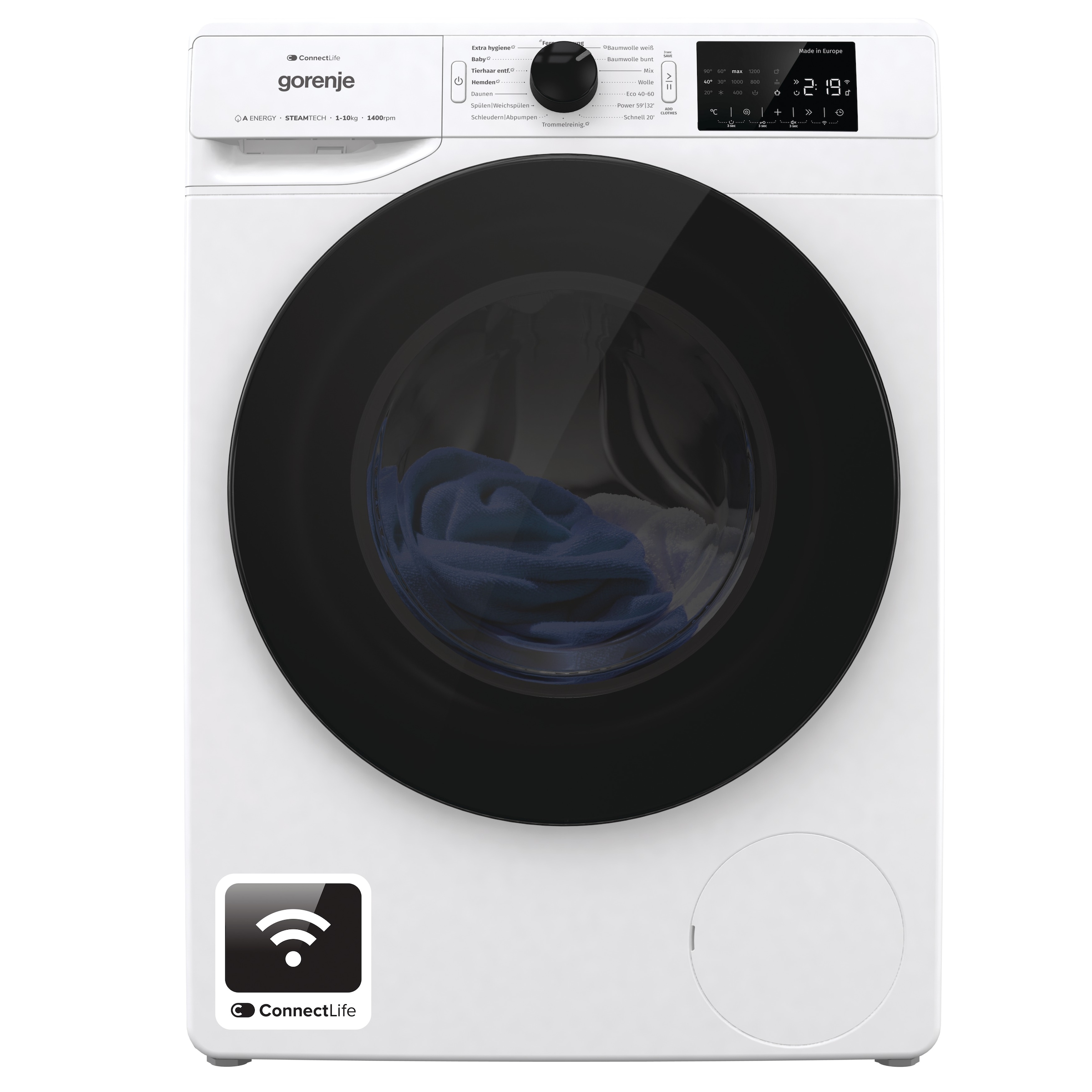 GORENJE Waschmaschine »WPNEI14A2TS«, 10 kg, 1400 U/min, Energieklasse A-20%