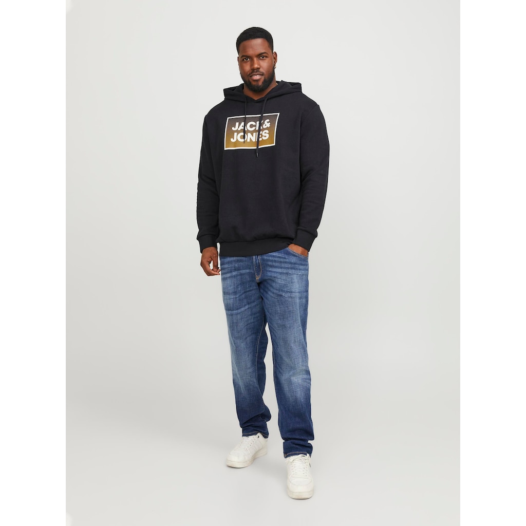 Jack & Jones PlusSize Kapuzensweatshirt »JJSTEEL SWEAT HOOD PLS«