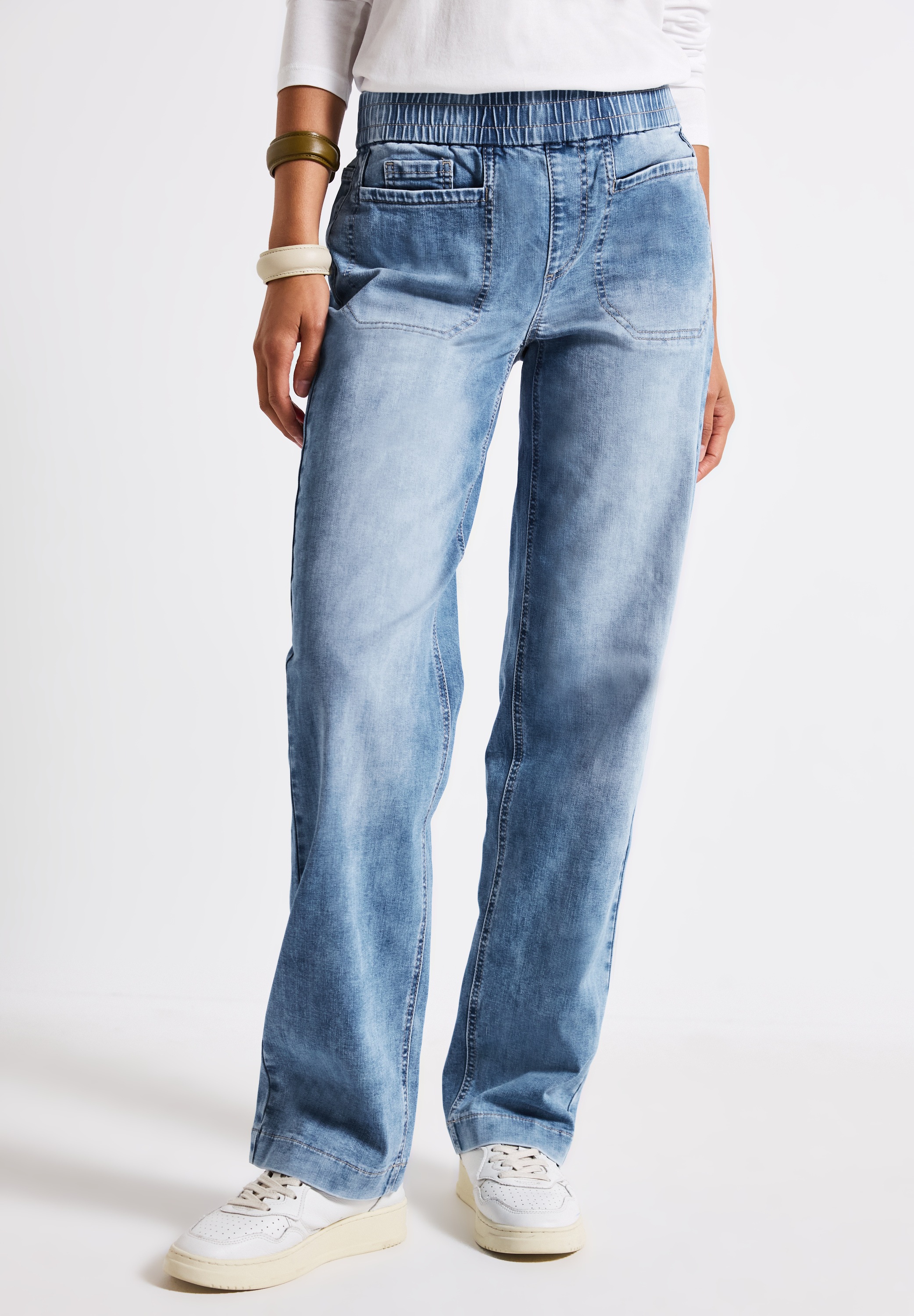 STREET ONE Comfort-fit-Jeans, Middle Waist günstig online kaufen