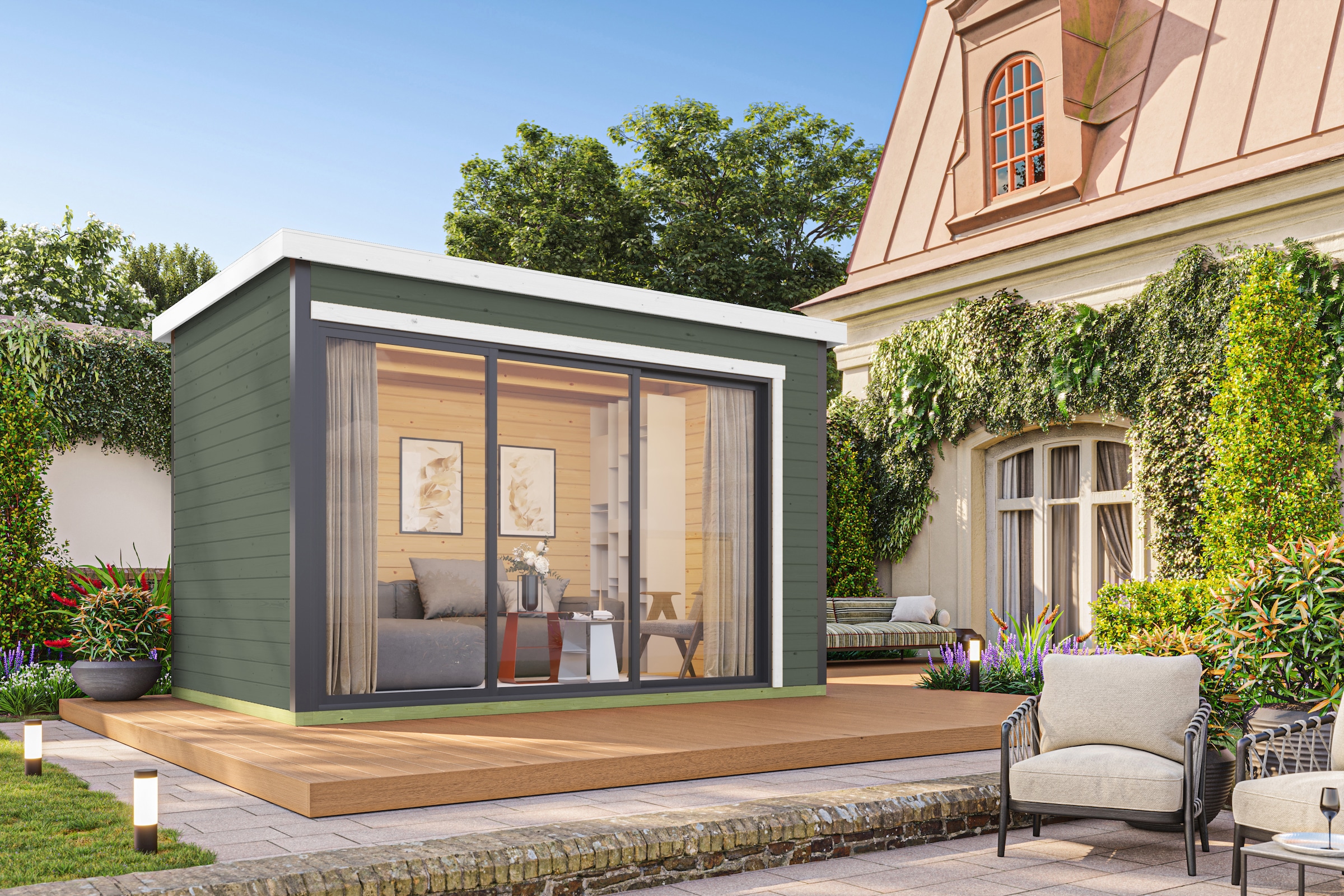 Nordic Holz Gartenhaus "AUSTIN 3" günstig online kaufen