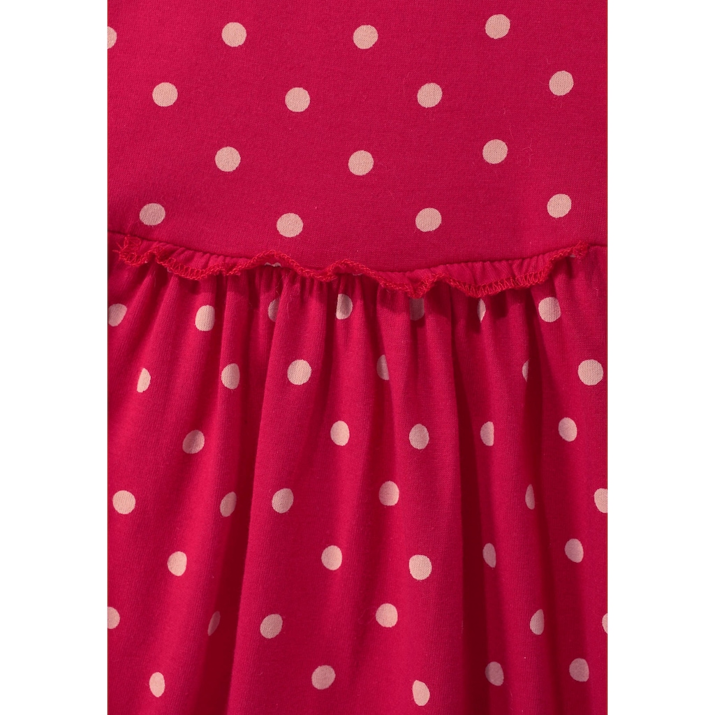 KIDSWORLD Jerseykleid »für kleine Mädchen«, (Packung, 2 tlg.)