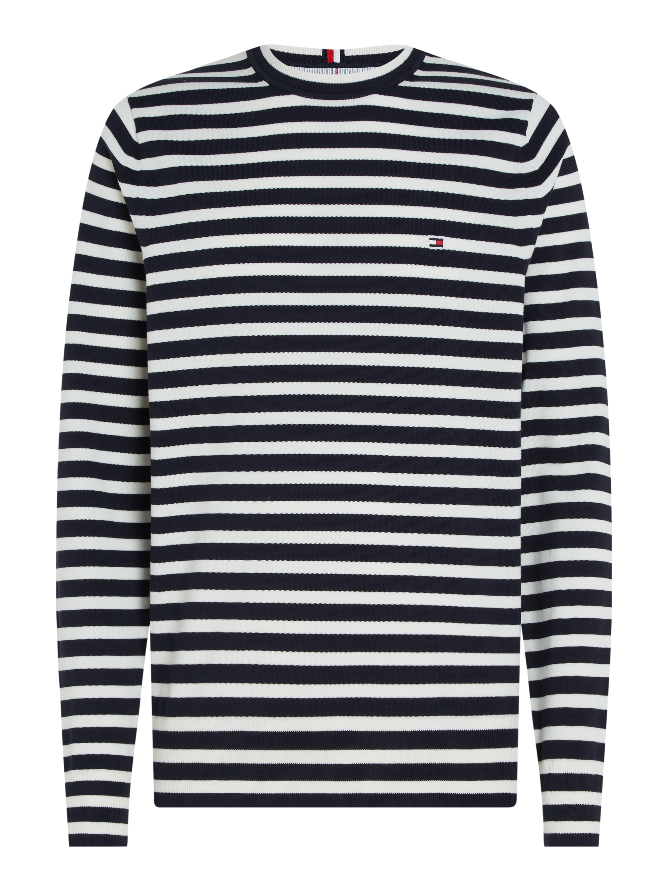 Tommy Hilfiger Rundhalspullover »1985 CREW NECK SWEATER«, von der Kollektion aus 1985 inspiriert