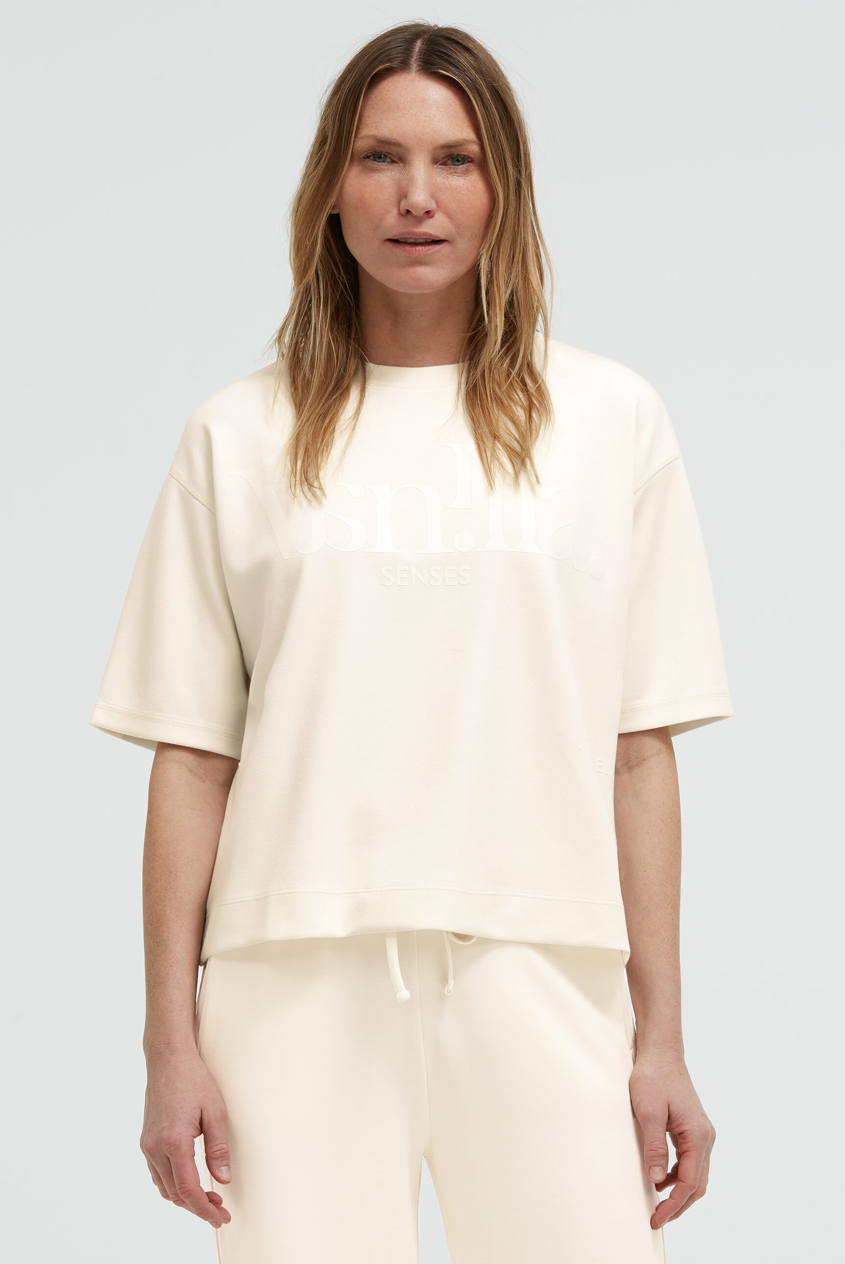 SENSES.THE LABEL Sweater , mit abgerundeten Saum
