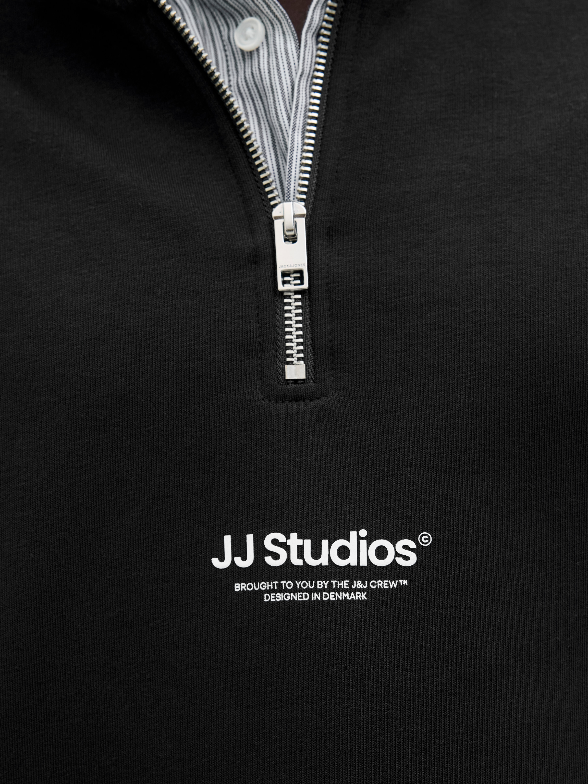 Jack & Jones PlusSize Sweatshirt »JJESOHO SWEAT QUARTER ZIP HN NOOS PLS«