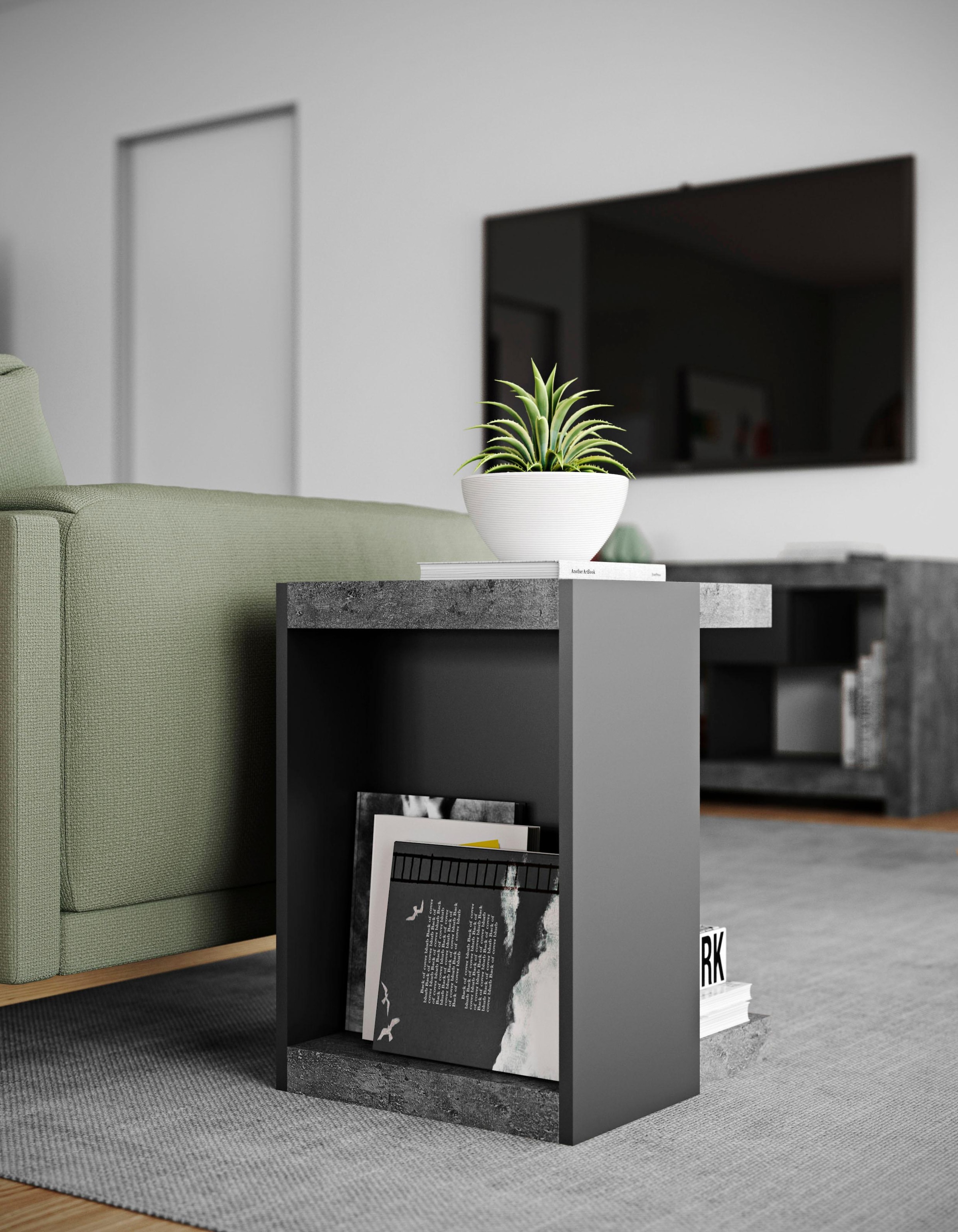 TemaHome Couchtisch »Klaus«, moderne Optik Breite 38 cm
