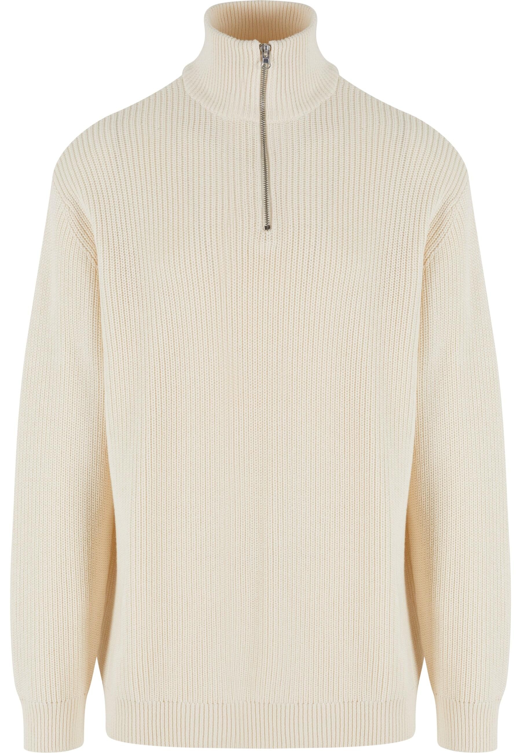 URBAN CLASSICS Sweater "Urban Classics Rib Basic Troyer" günstig online kaufen