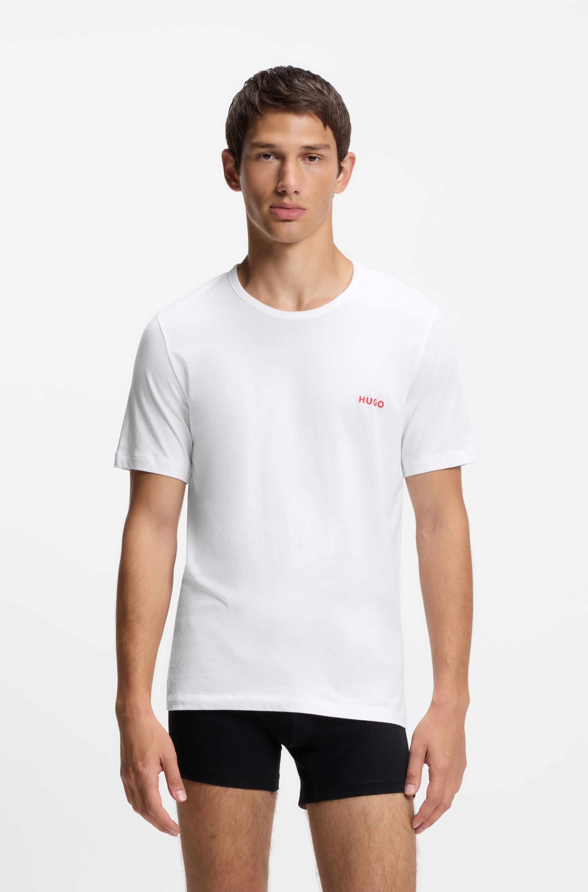 HUGO Underwear T-Shirt "RN TRIPL" Packung, 3 Stk. mit Rundhalsausschnitt günstig online kaufen