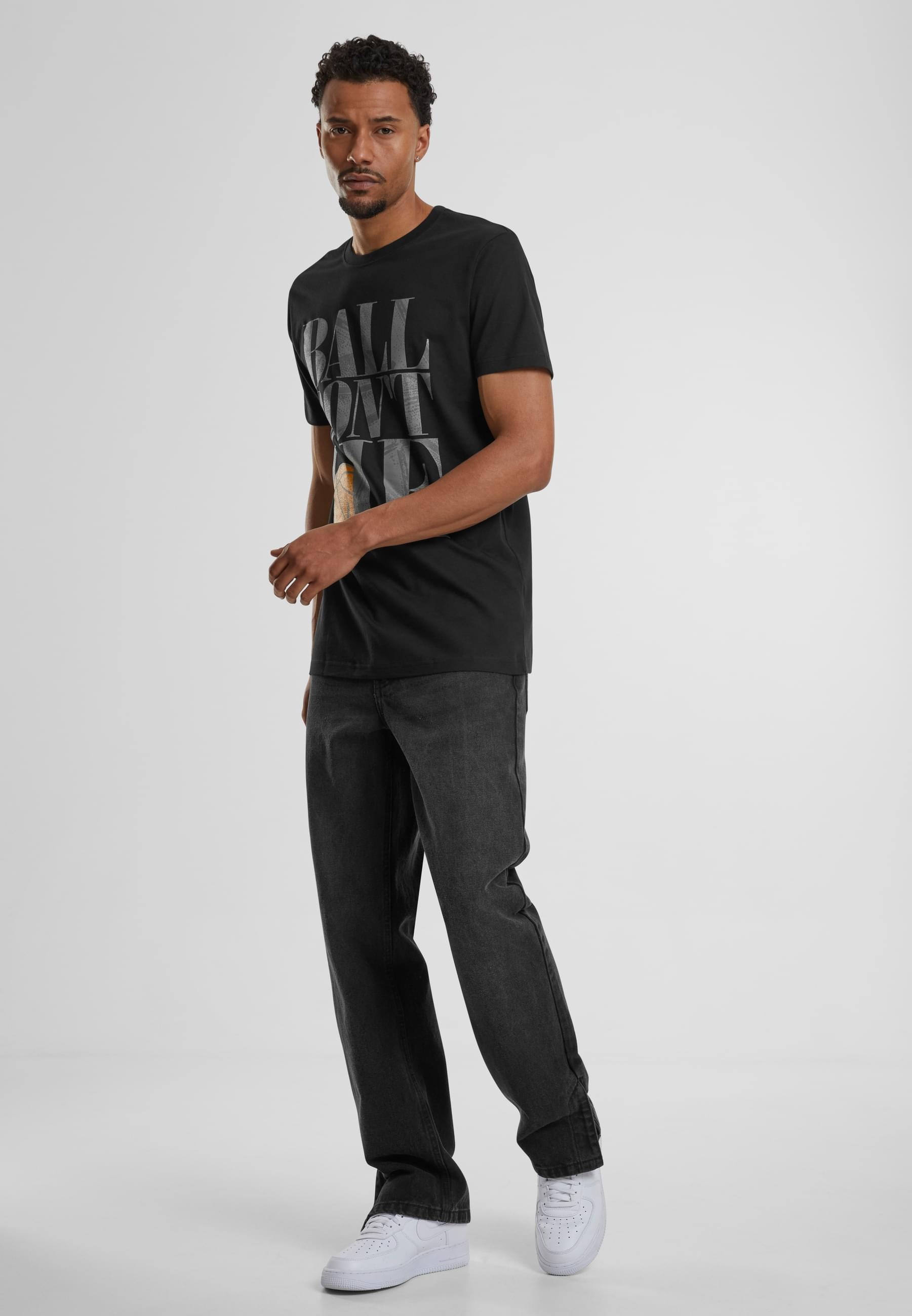 MisterTee T-Shirt »MisterTee Herren Ball Don´t Lie Tee«, (1 tlg.)