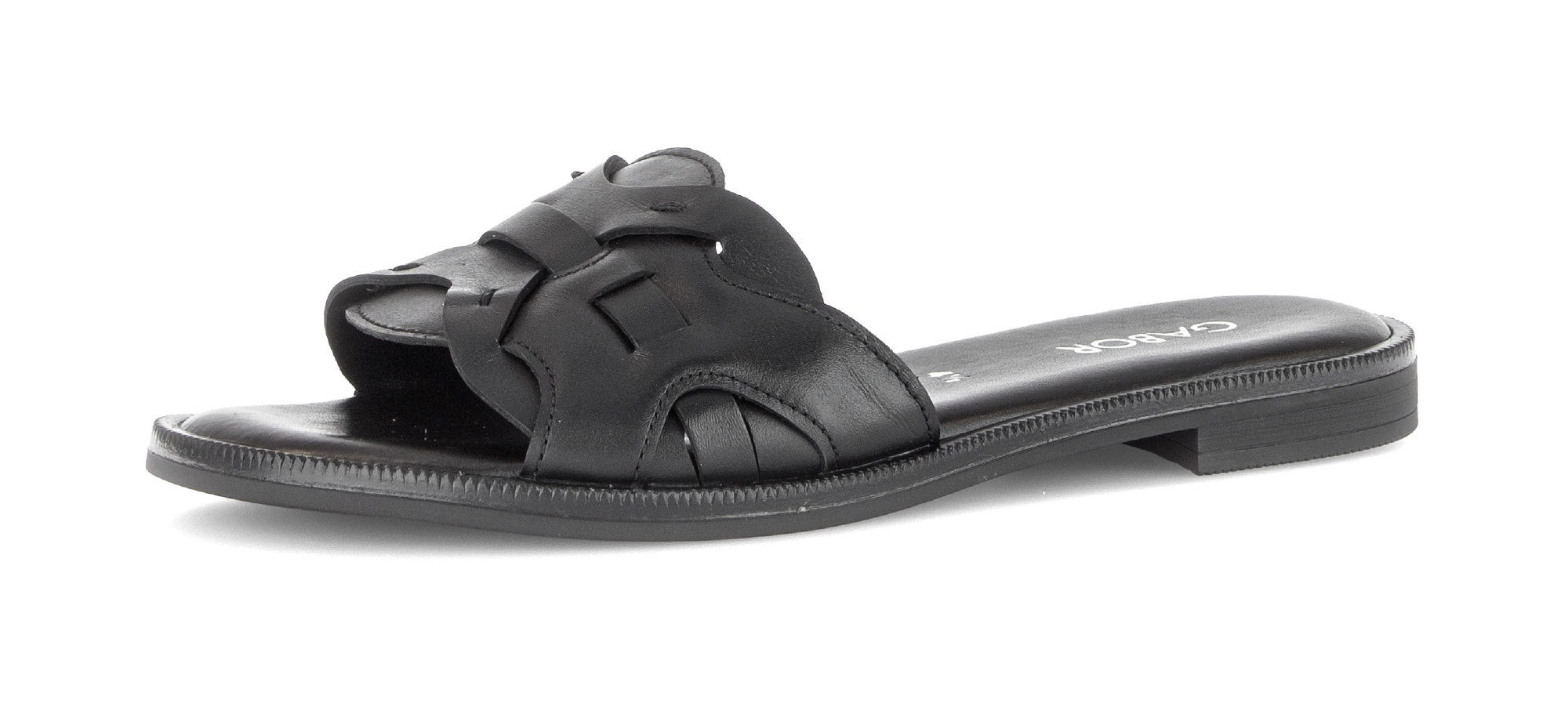 Gabor Pantolette, Sommerschuh mit dezentem Blockabsatz günstig online kaufen