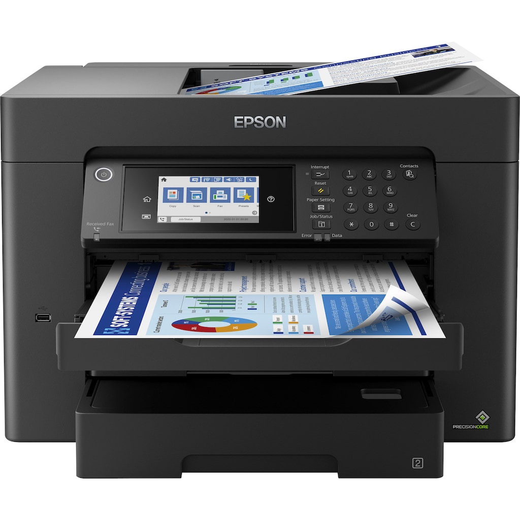 Epson Multifunktionsdrucker »WorkForce WF-7840DTWF«