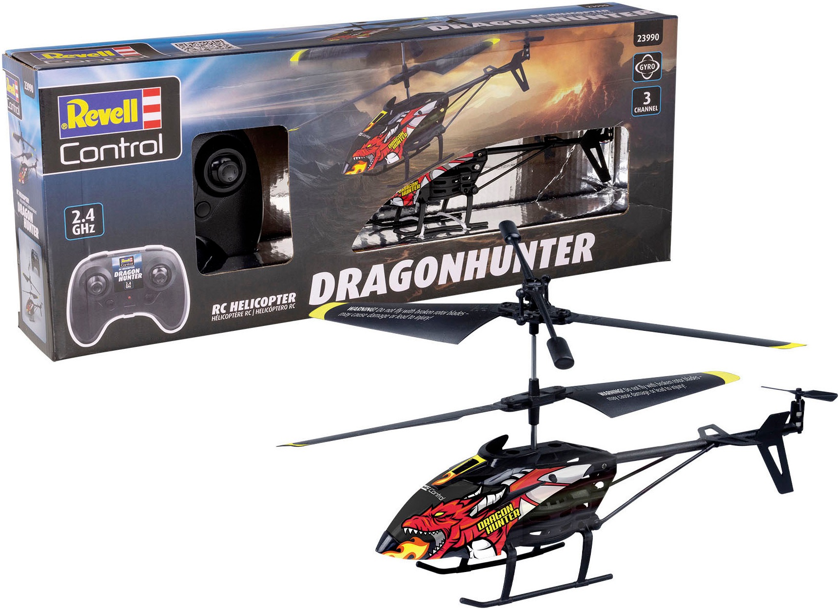 Revell® RC-Helikopter »Revell® control, Dragon Hunter, 2,4 GHz«