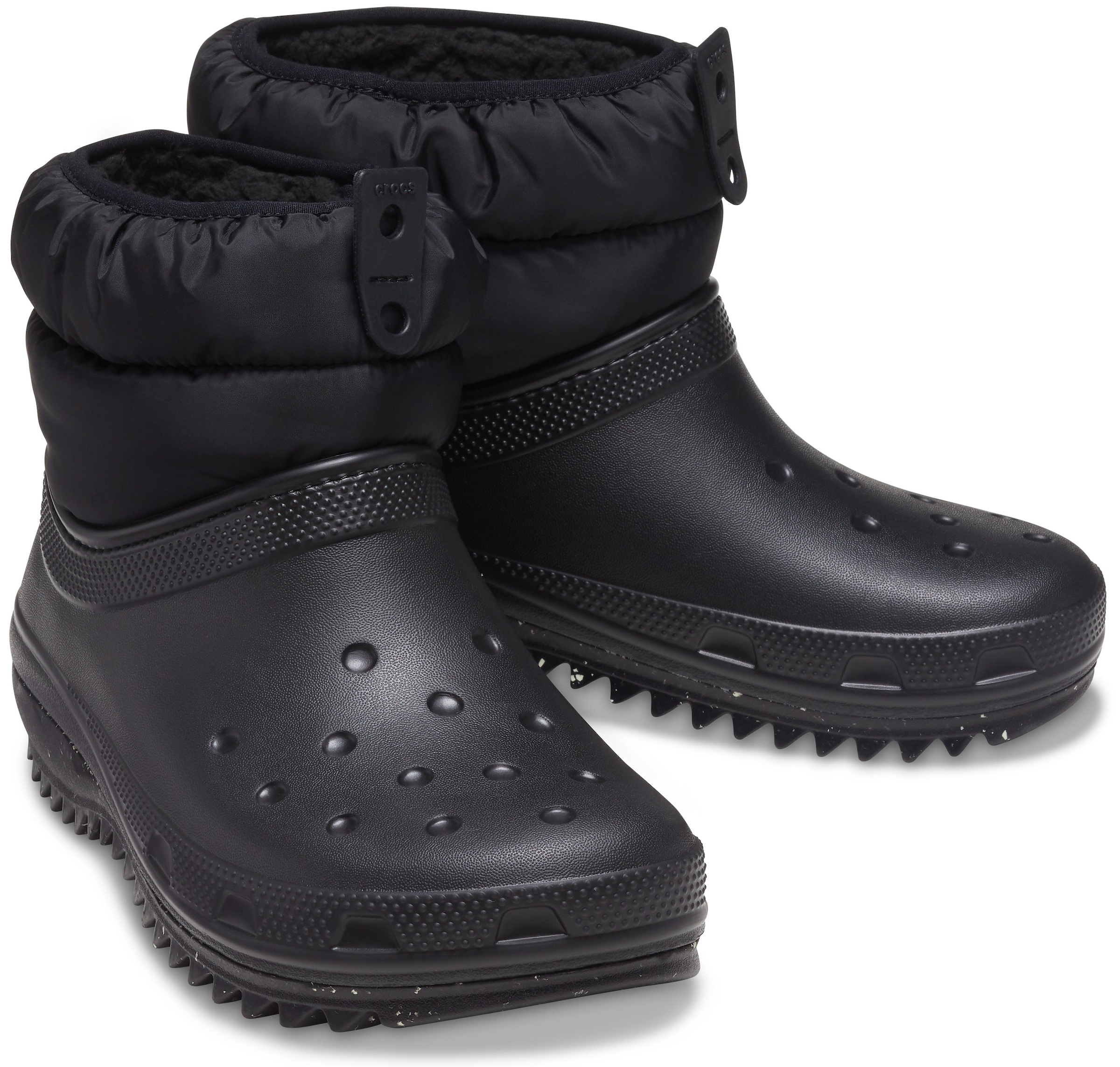 Crocs Snowboots »Winterstiefel Classic Neo Puff Shorty«, mit elastischem Schafteinstieg