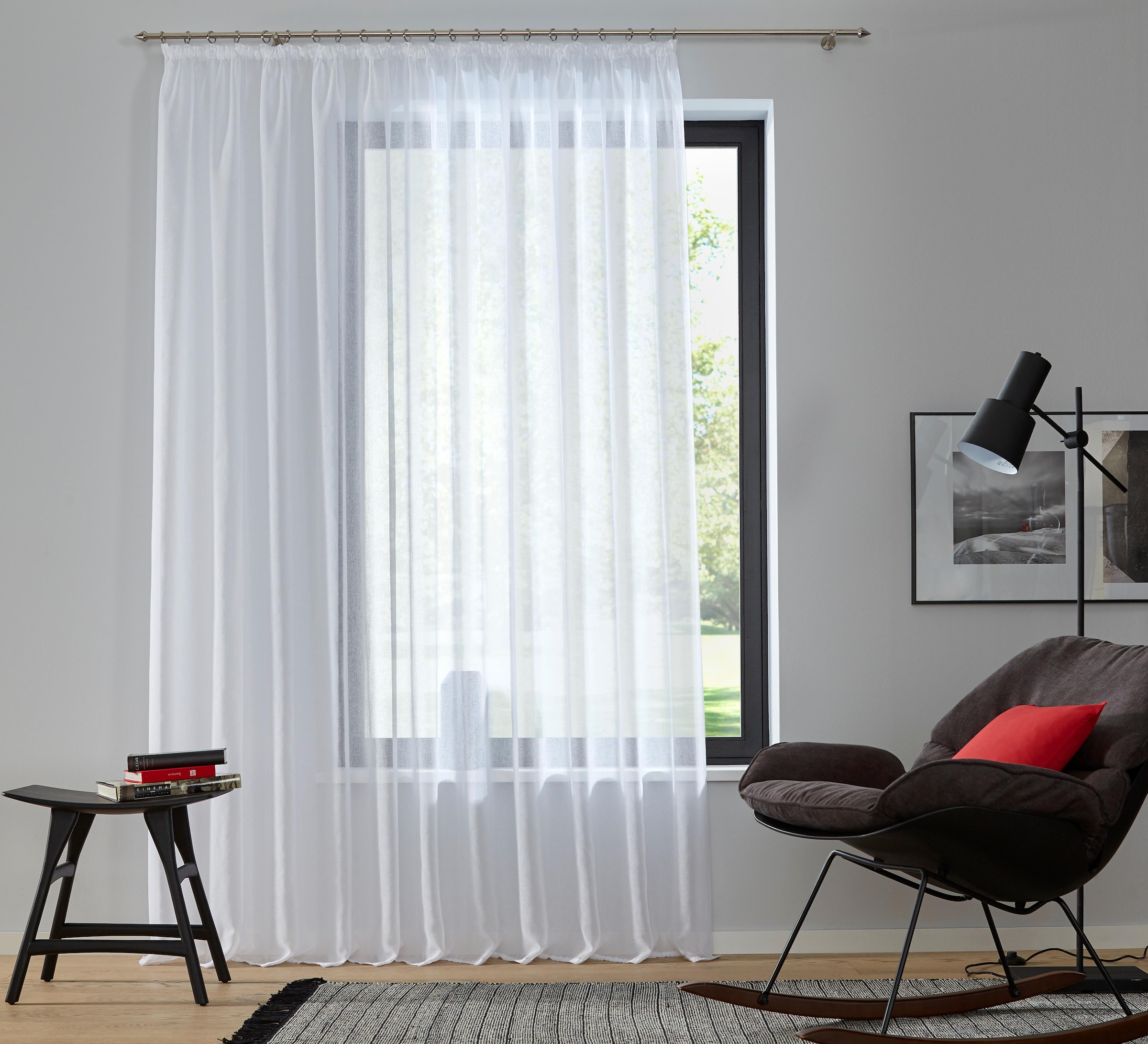 OTTO home Gardine "Dolly" Kräuselband 1 Stk. tlg. Bestseller, Store, extra Breite ab 3 Meter