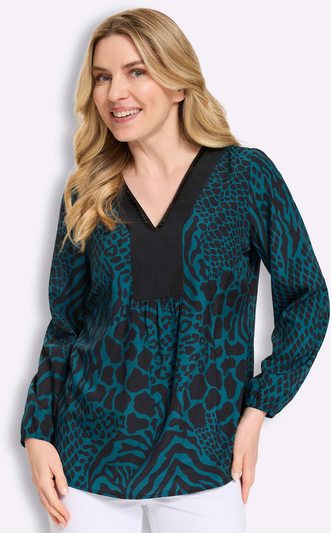 Classic Basics Schlupfbluse