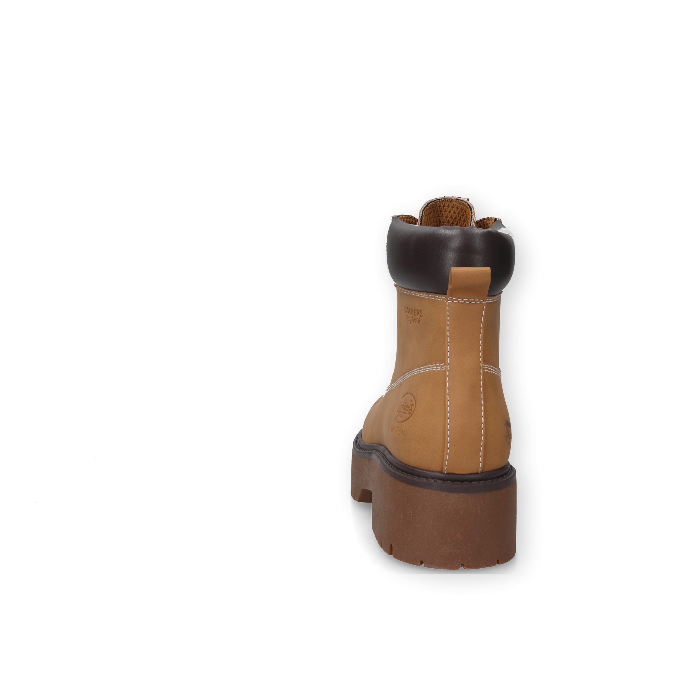 Dockers by Gerli Schnürboots  Workerboots, Schnürstiefelette, Plateauboots mit Ziernähte