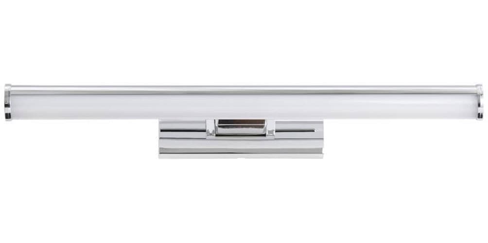 EGLO Wandleuchte »VADUMI Spiegelleuchte, Badezimmerleuchte, LED, Chrom, weiß, IP44«, 1 flammig, Leuchtmittel LED-Board | LED fest integriert, Feuchtraumleuchte, Badezimmer, Kunststoff, klassisch,m 40x5x12,5cm