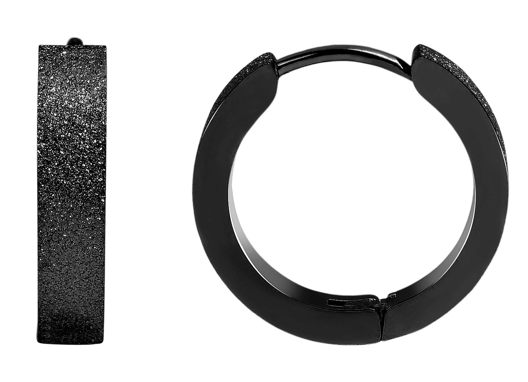 Adelia´s Klappcreolen »Damen Ohrringe – Klappcreole aus Edelstahl« Ideal als Geschenk – dezent und elegant