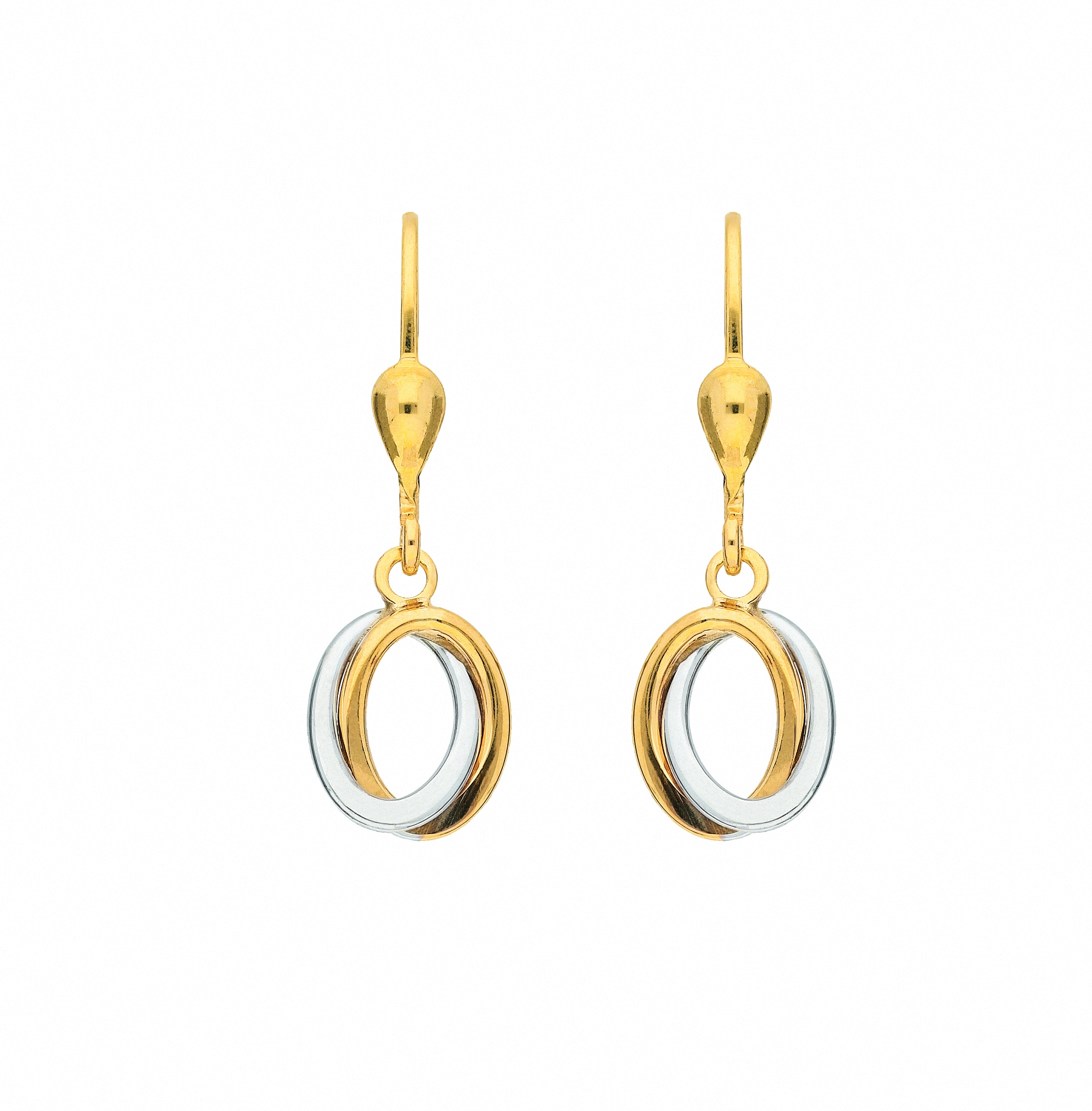 Adelia´s Paar Ohrhänger »Damen Goldschmuck 1 Paar 333 Gold Ohrringe /  Ohrhänger«, 333 Gold Goldschmuck für Damen kaufen | BAUR