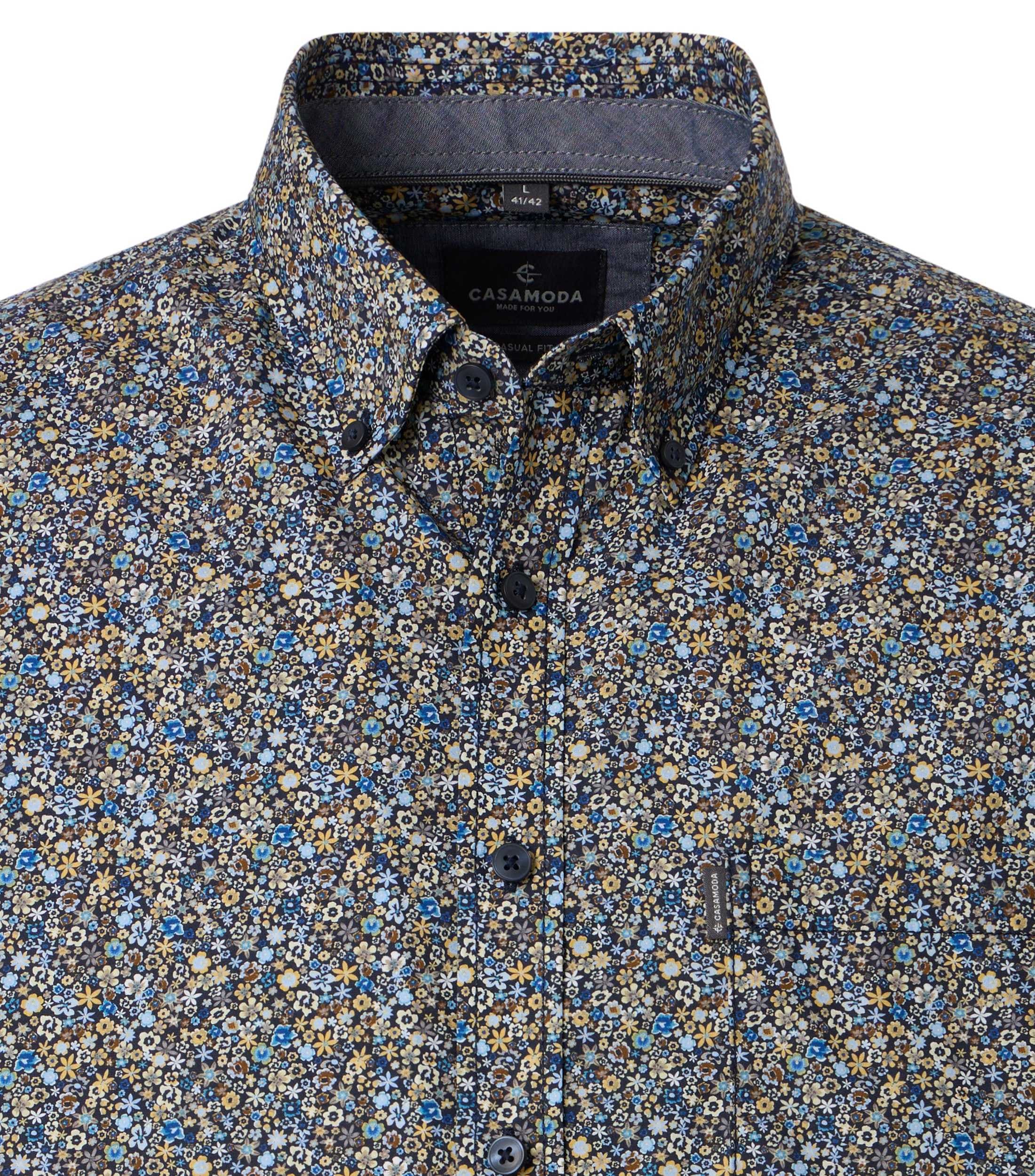 CASAMODA Kurzarmhemd »CASAMODA Freizeithemd Kurzarm Print«