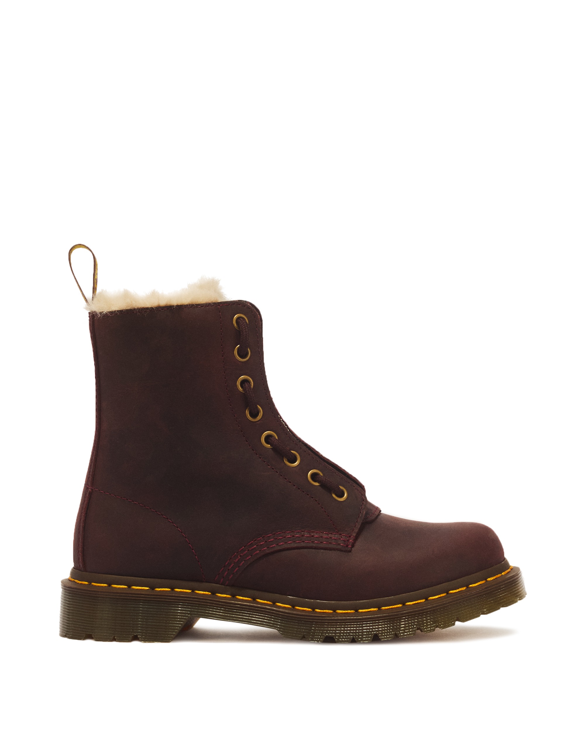 DR. MARTENS Schnürboots »1460 Zip WL«  Warmfutter-Boots mit Front-Zip oder Schnürung