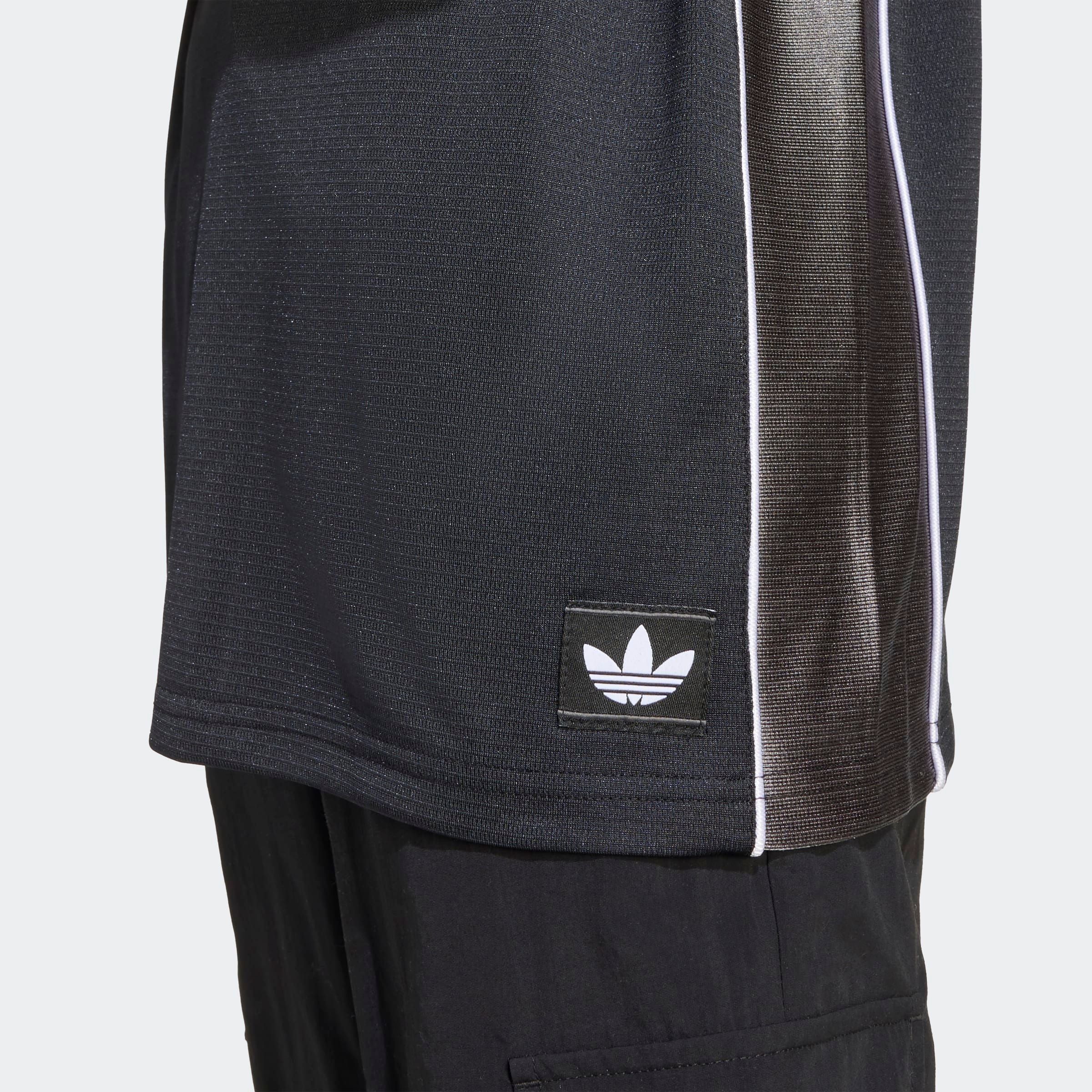 adidas Originals T-Shirt »JERSEY KIDS« sportlicher Stil, V-Ausschnitt, Oversize-Passform, aus Polyester