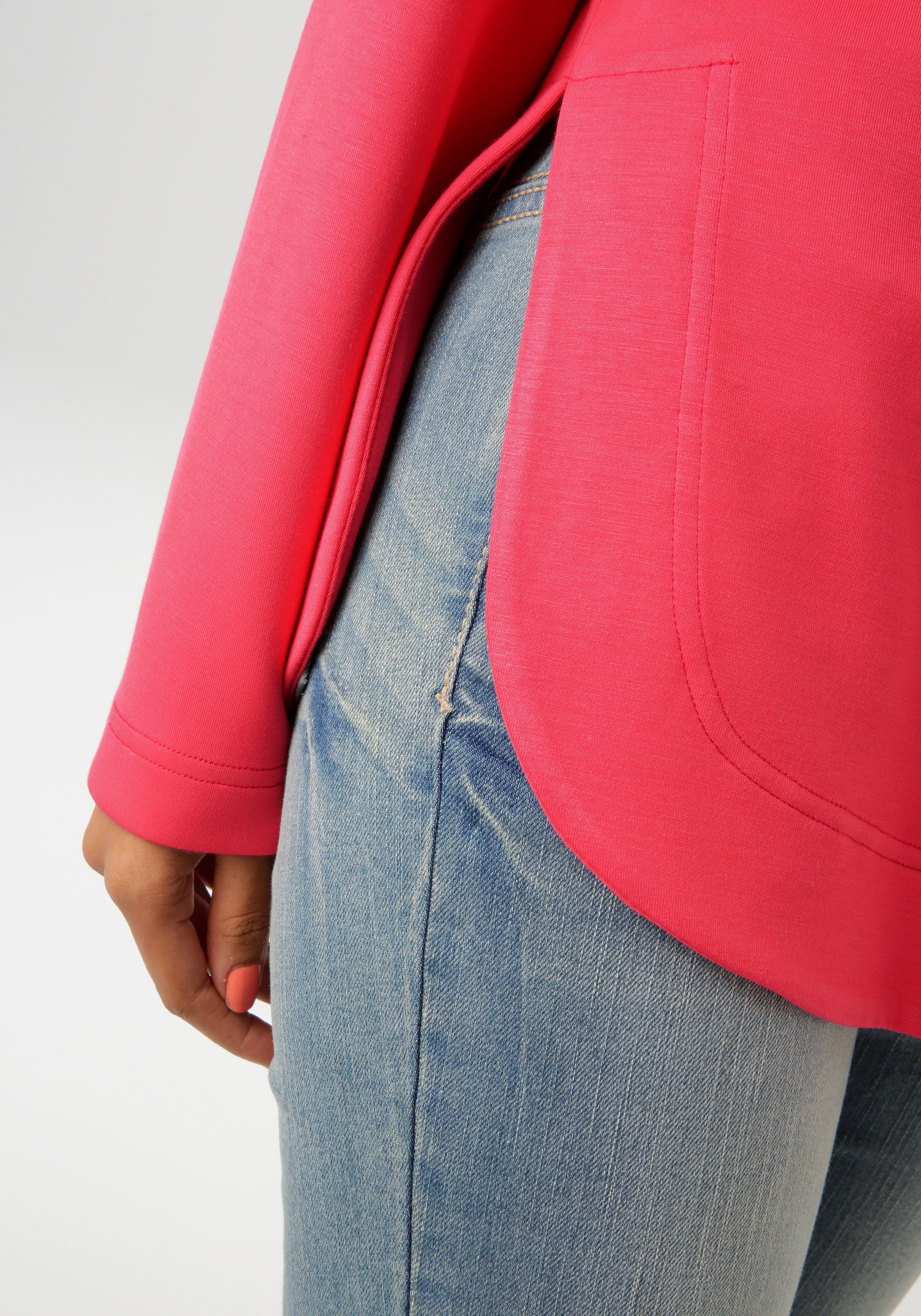 Thumbnail - Aniston CASUAL Sweatshirt, in trendiger Farbpalette