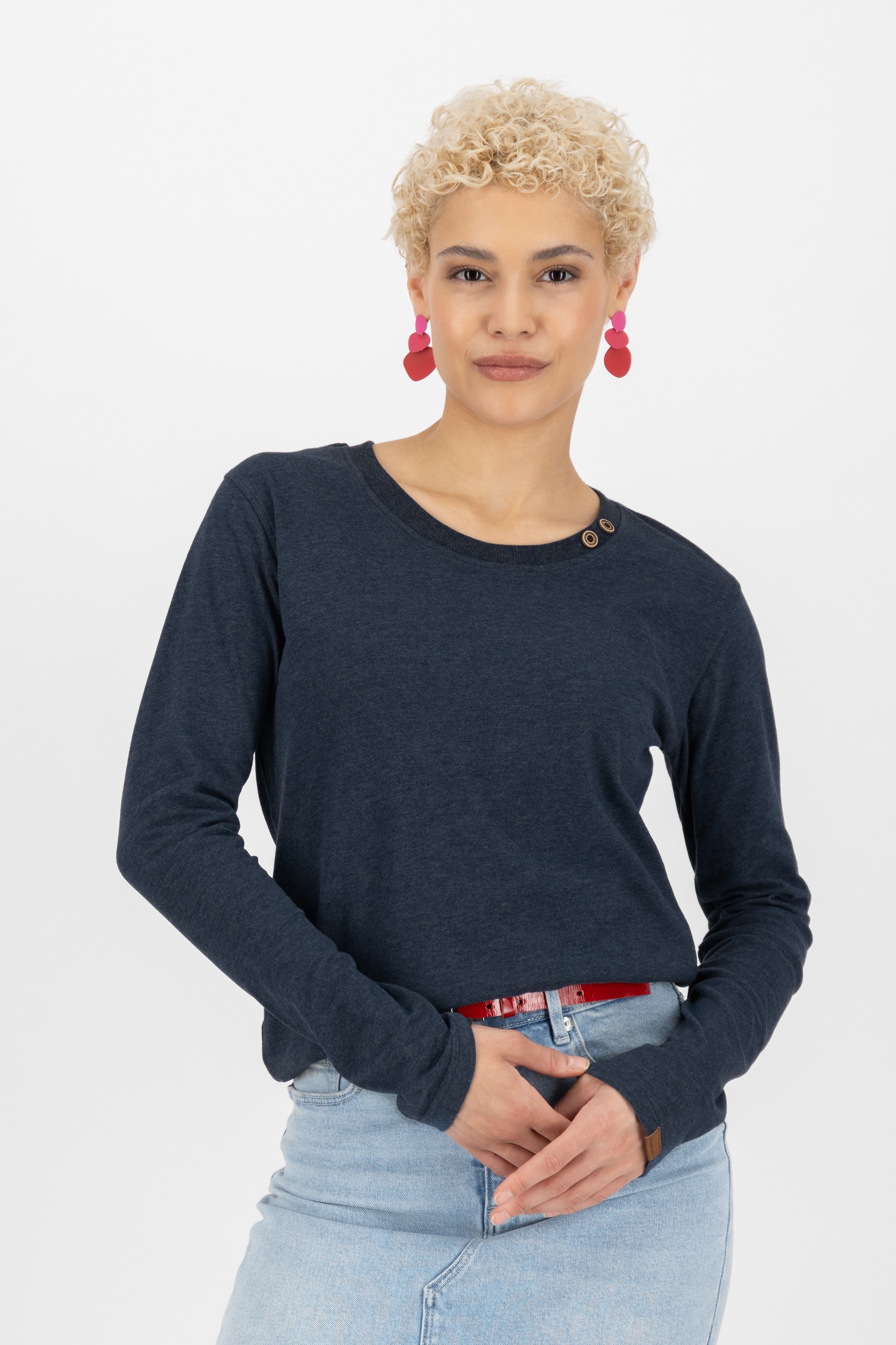 Alife & Kickin Langarmshirt "Damen ConnyAK A" günstig online kaufen