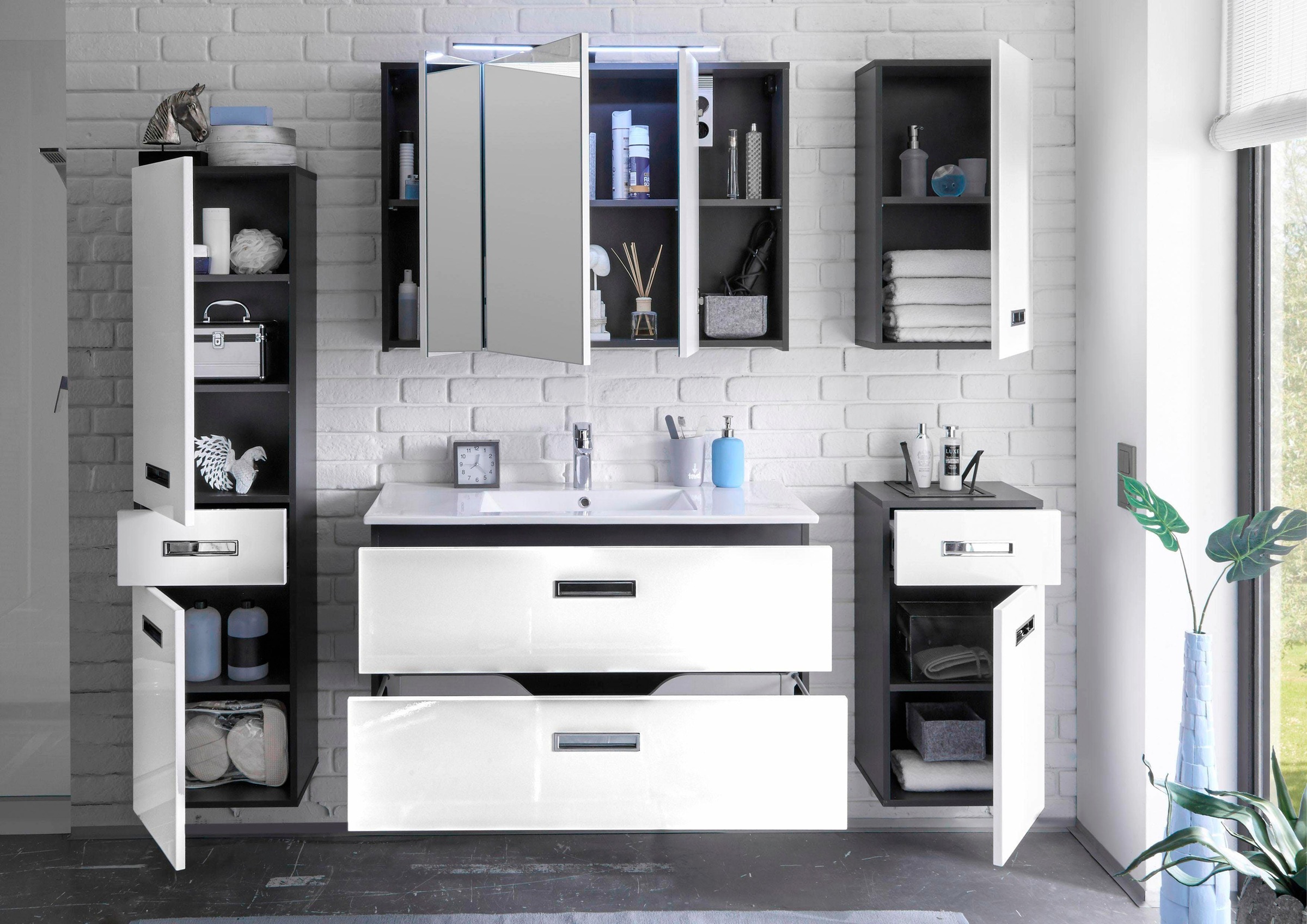 Hochschrank »Manhattan« kaufen | BAUR