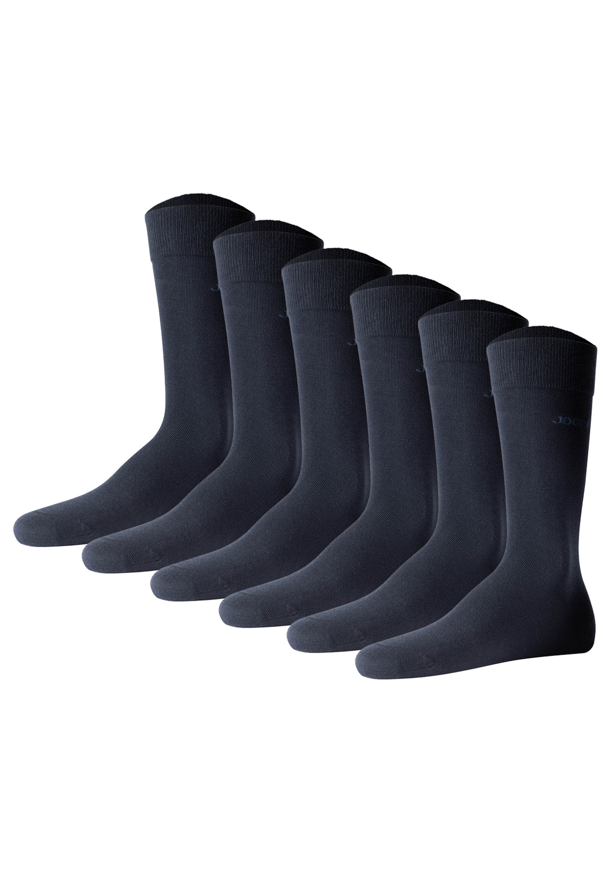 JOOP Kurzsocken "Socken Unisex premium essential organic cotton Socks 6p 6er Pack" 6 Paar tlg.