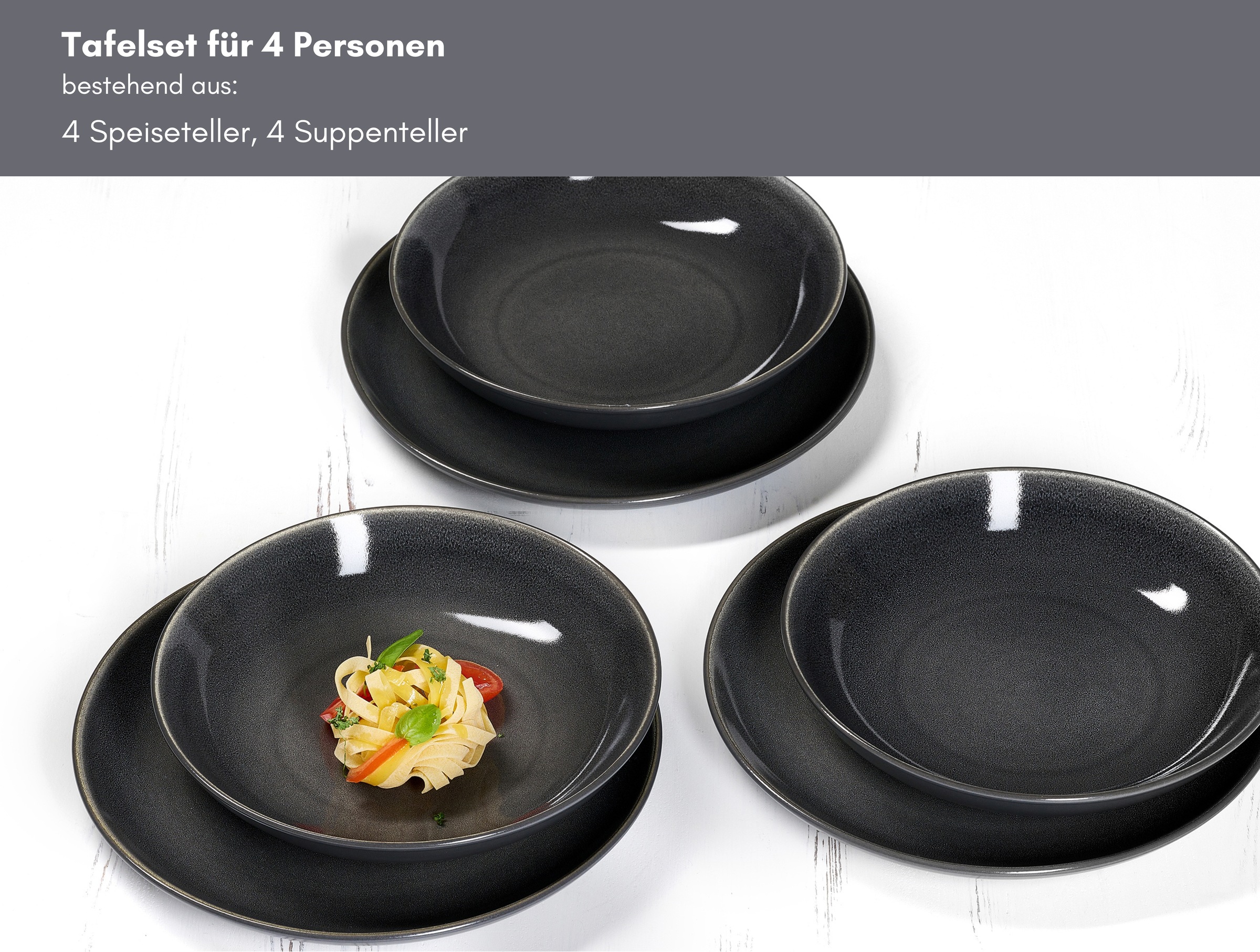 Ritzenhoff & Breker Tafelservice TOLEDO 8er Set