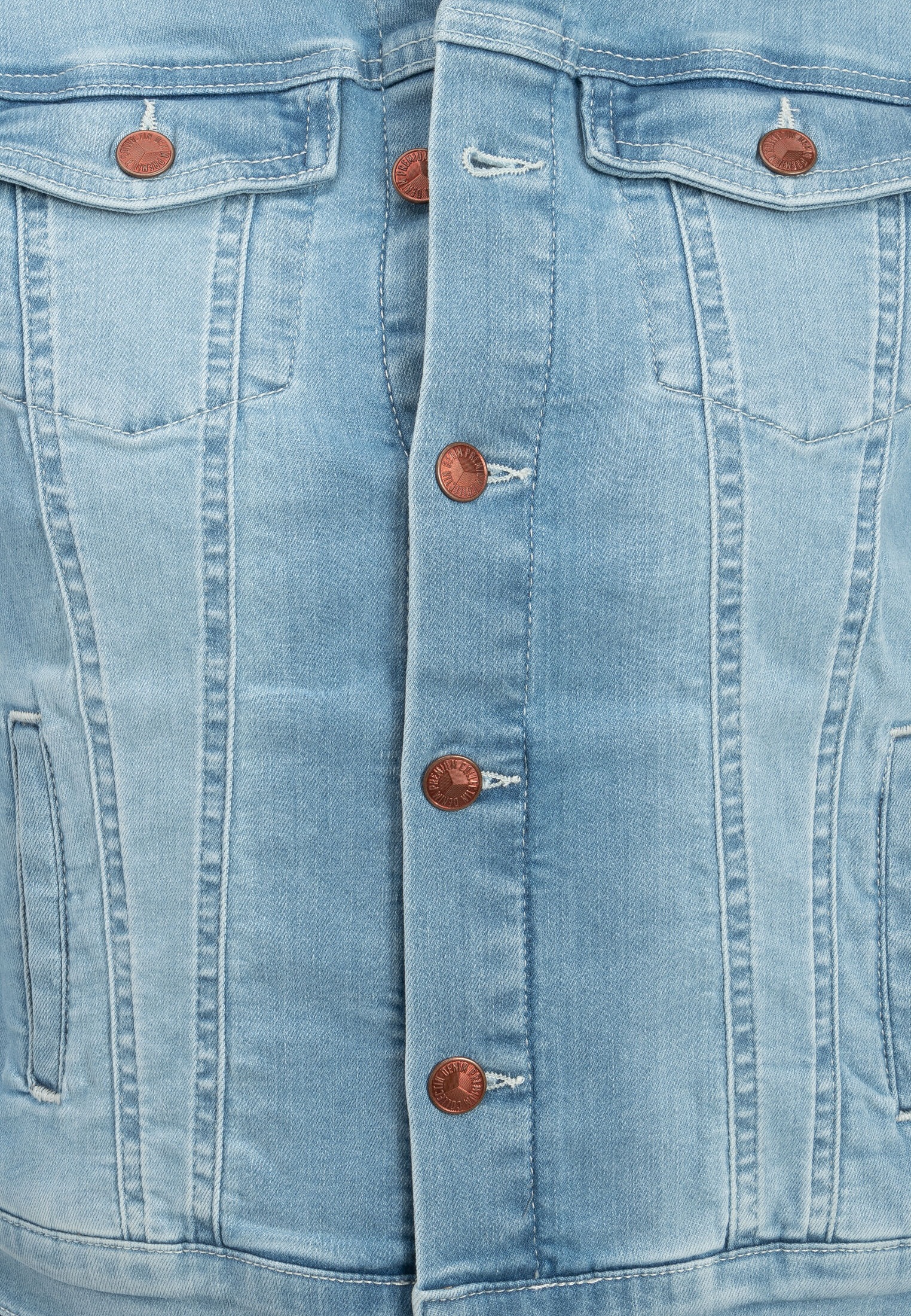 Recover Pants Jeansjacke »CHIC«, ohne Kapuze, in Used-Optik