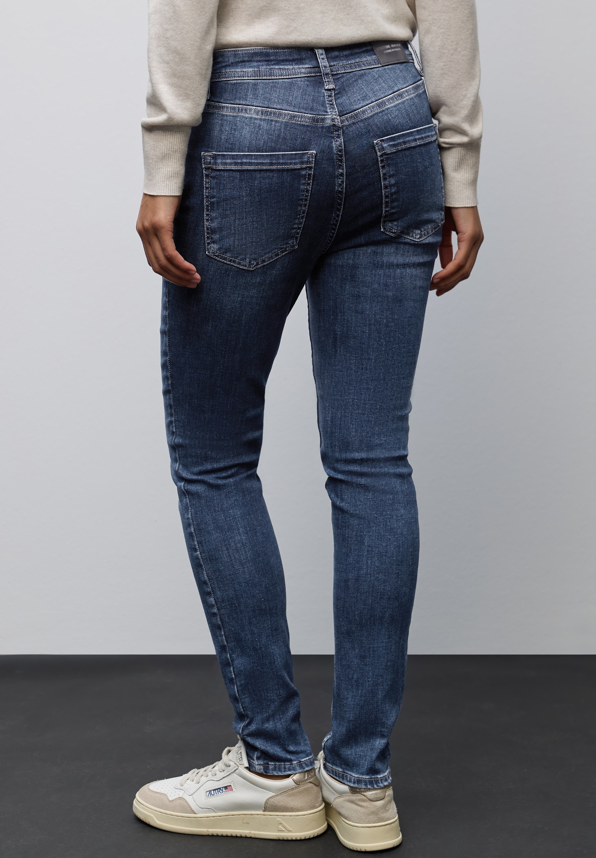 STREET ONE Slim-fit-Jeans »Style York«, mit Stretch