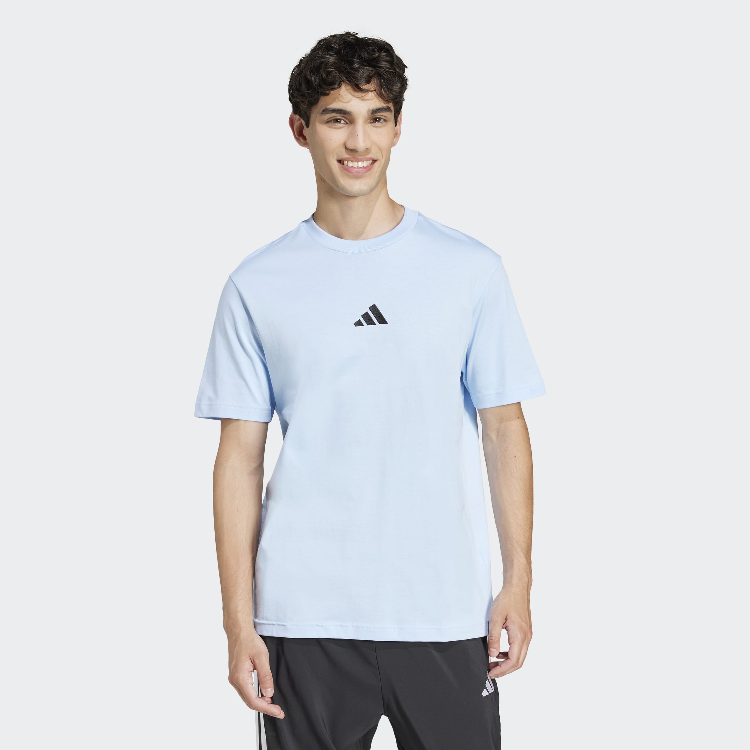 adidas Sportswear "M SL SJ T" sportliches Kurzarmshirt, mit Rundhalsausschnitt