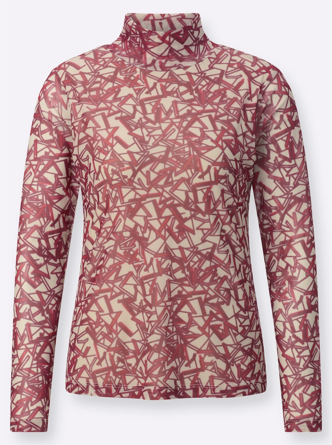 creation L Langarmshirt »Stehkragen-Shirt«, (1 tlg.)