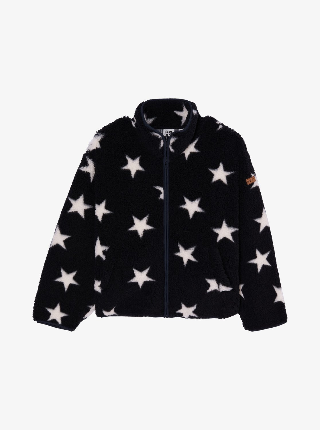 Roxy Fleecejacke "LIKE ELECTRICITY" für Kinder, mit sportlichem Stil, weiches Obermaterial aus Polyester