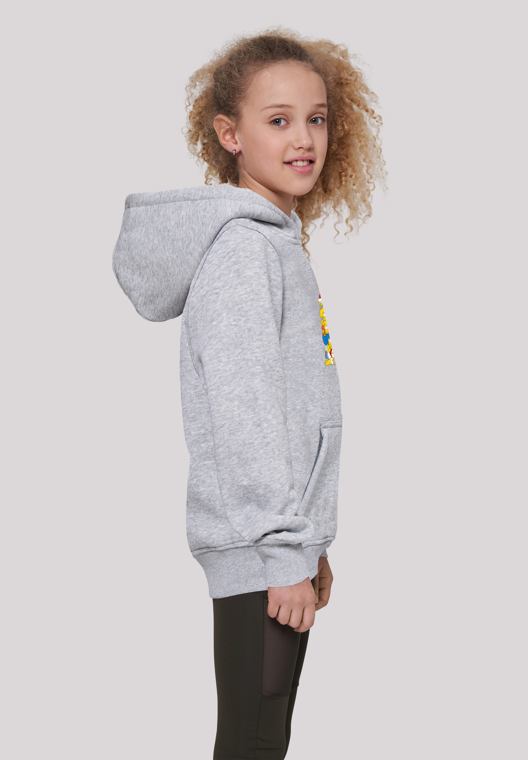 F4NT4STIC Kapuzenpullover »The Simpsons Family Christmas Weihnachtsbaum«, Print