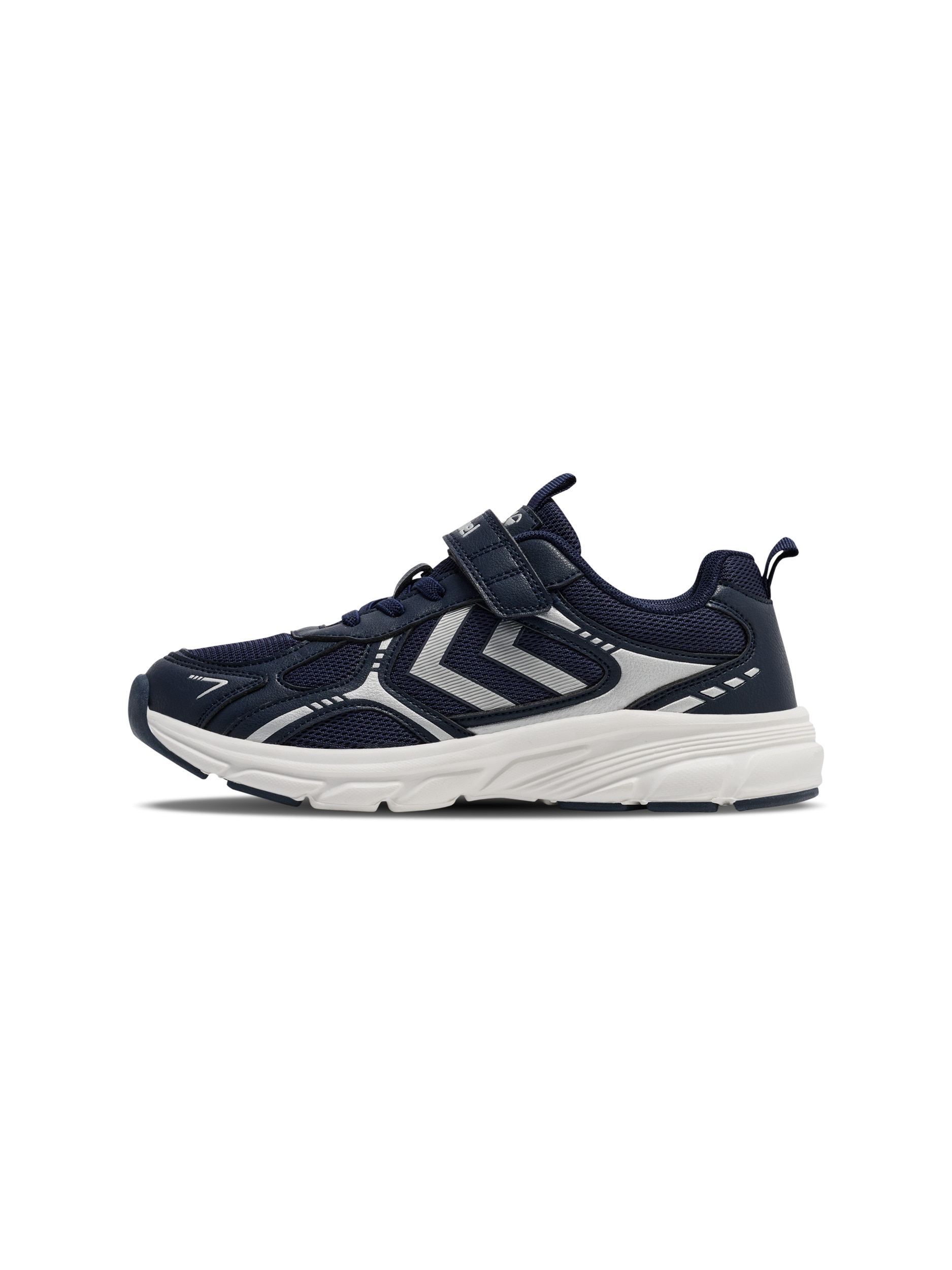 hummel Sneaker "EFFORT ONE VC JR" runde Schuhspitze, elastische Spitze, leichte EVA-Dämpfung
