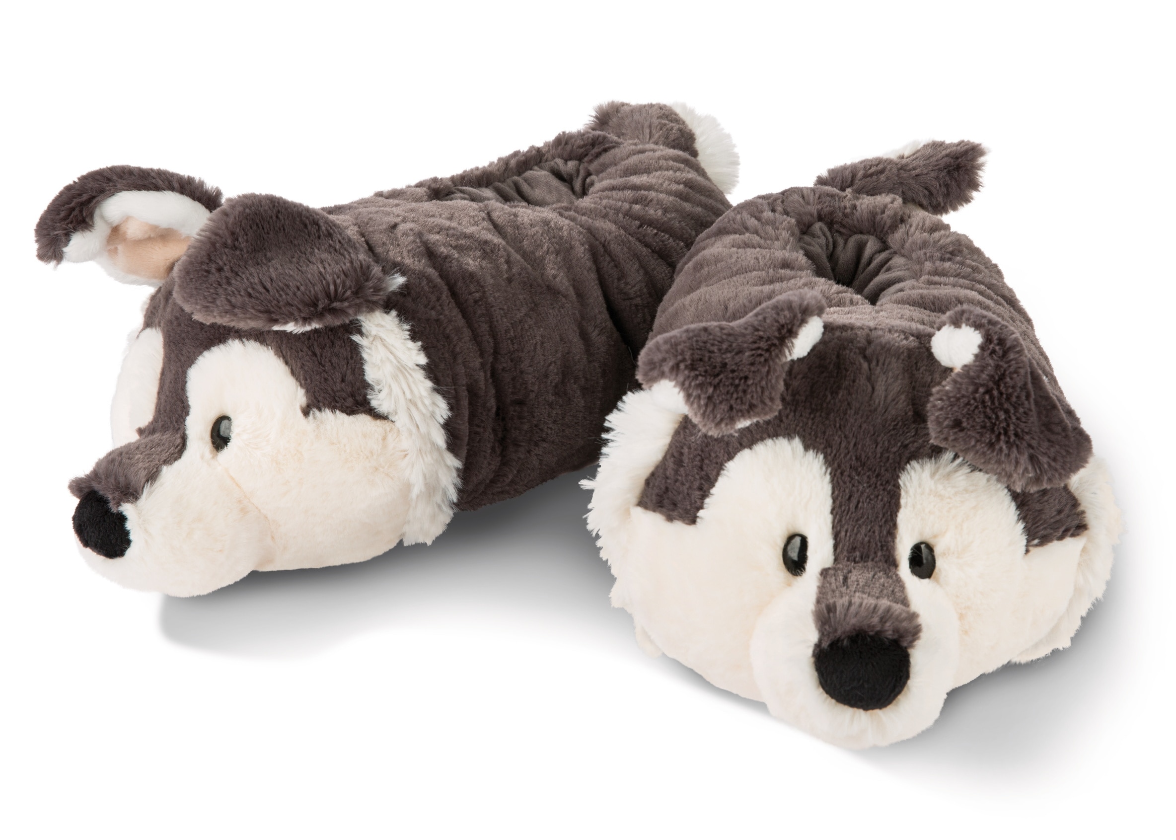 Nici Plüsch Hausschuhe "Husky Swante", Hausschuh mit wärmendem Textil günstig online kaufen