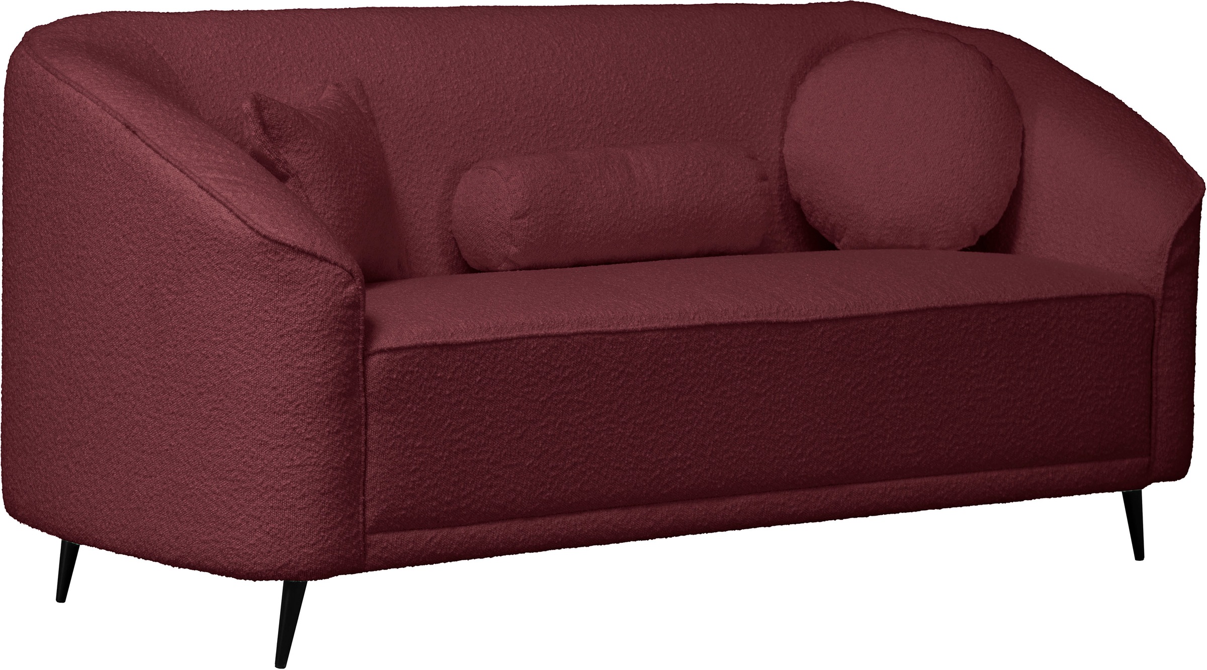Home affaire 2-Sitzer "Ashly" in 3 Bezugsvarianten, Bouclé, Samtoptik und S günstig online kaufen