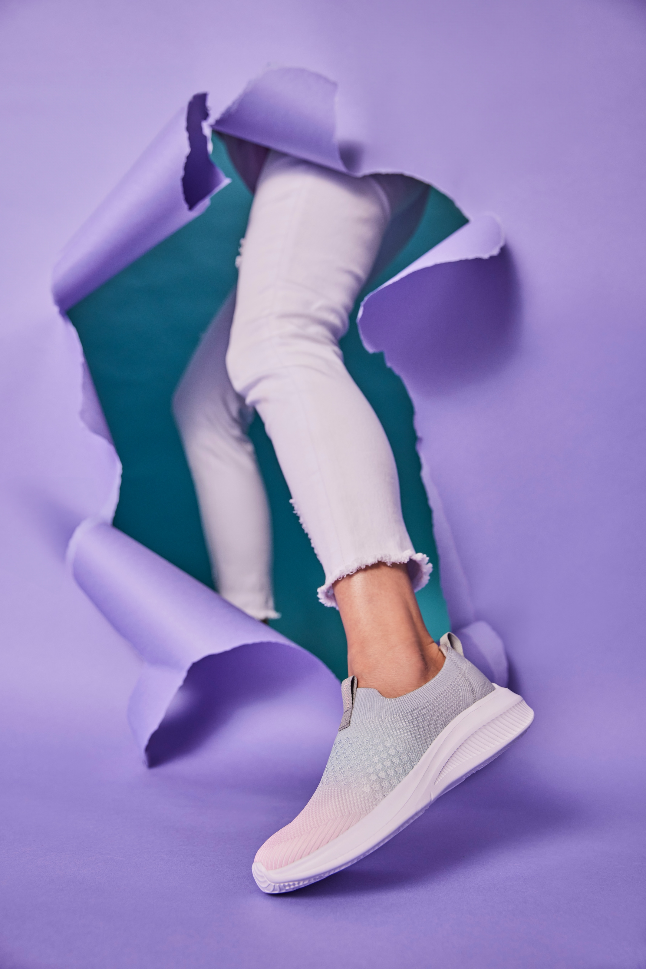 Aniston SHOES Slip-On Sneaker, Freizeitschuh, Barfußschuh, Schlupfschuh - NEUE KOLLEKTION